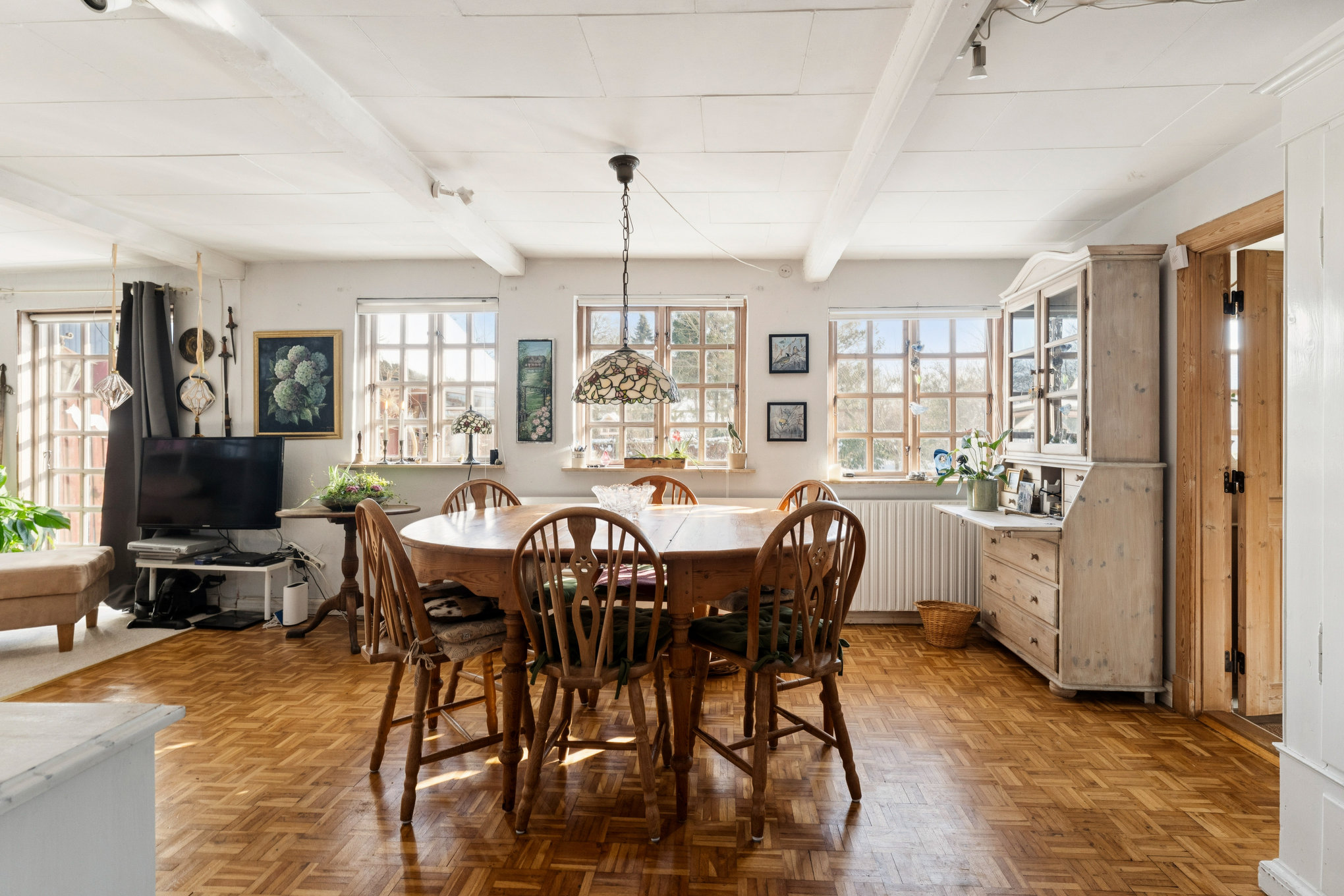 Fremhævet spisestue billede i fuldskærmstilstand. Billede af Kallehavevej 51, Tebbestrup, 8940 Randers SV