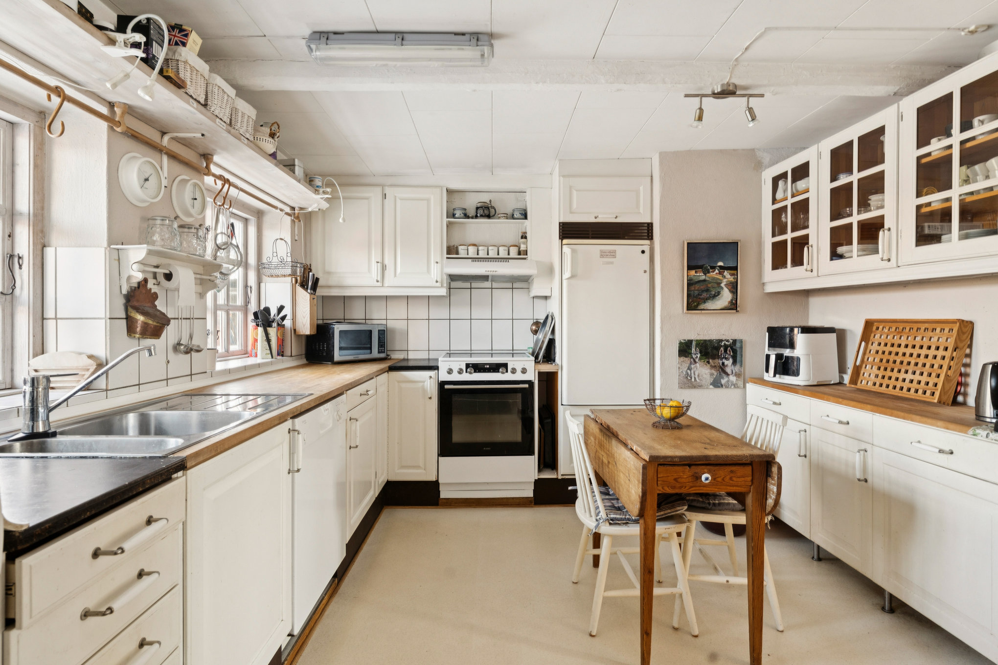 Fremhævet køkken billede i fuldskærmstilstand. Billede af Kallehavevej 51, Tebbestrup, 8940 Randers SV