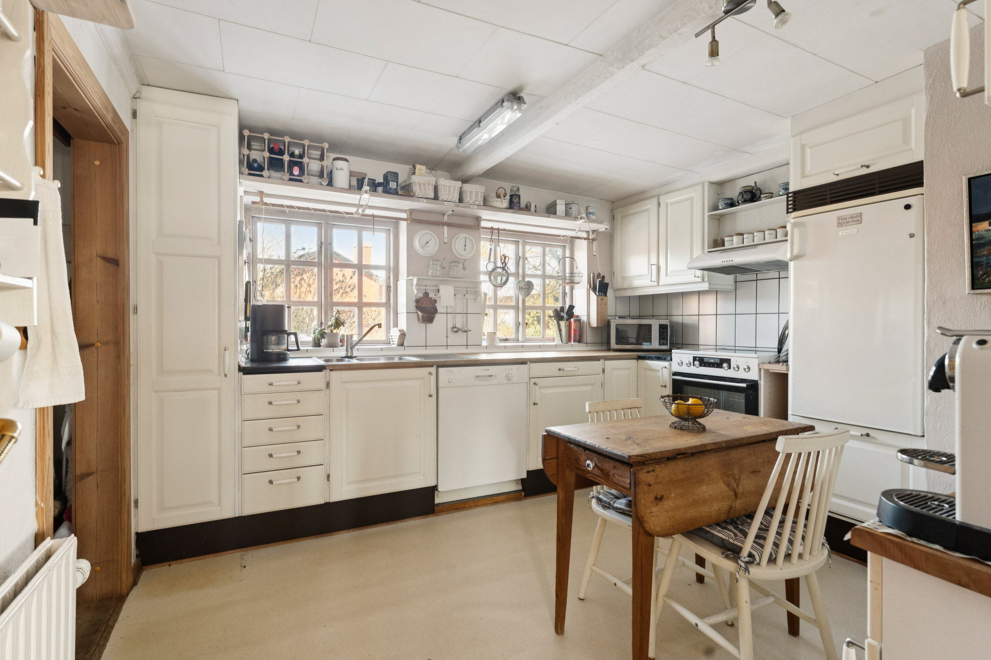 Fremhævet køkken billede i fuldskærmstilstand. Billede af Kallehavevej 51, Tebbestrup, 8940 Randers SV