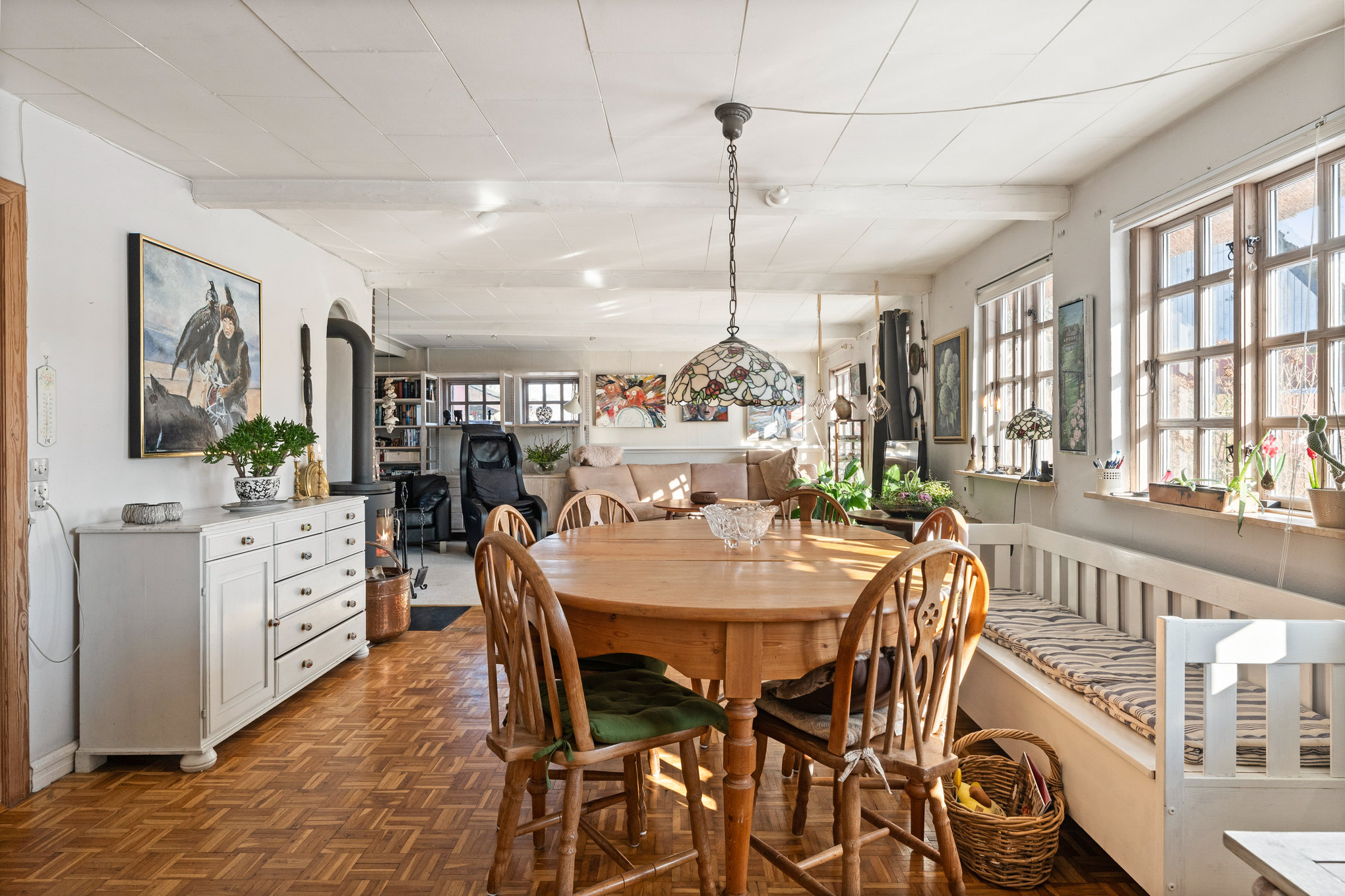 Fremhævet spisestue billede i fuldskærmstilstand. Billede af Kallehavevej 51, Tebbestrup, 8940 Randers SV