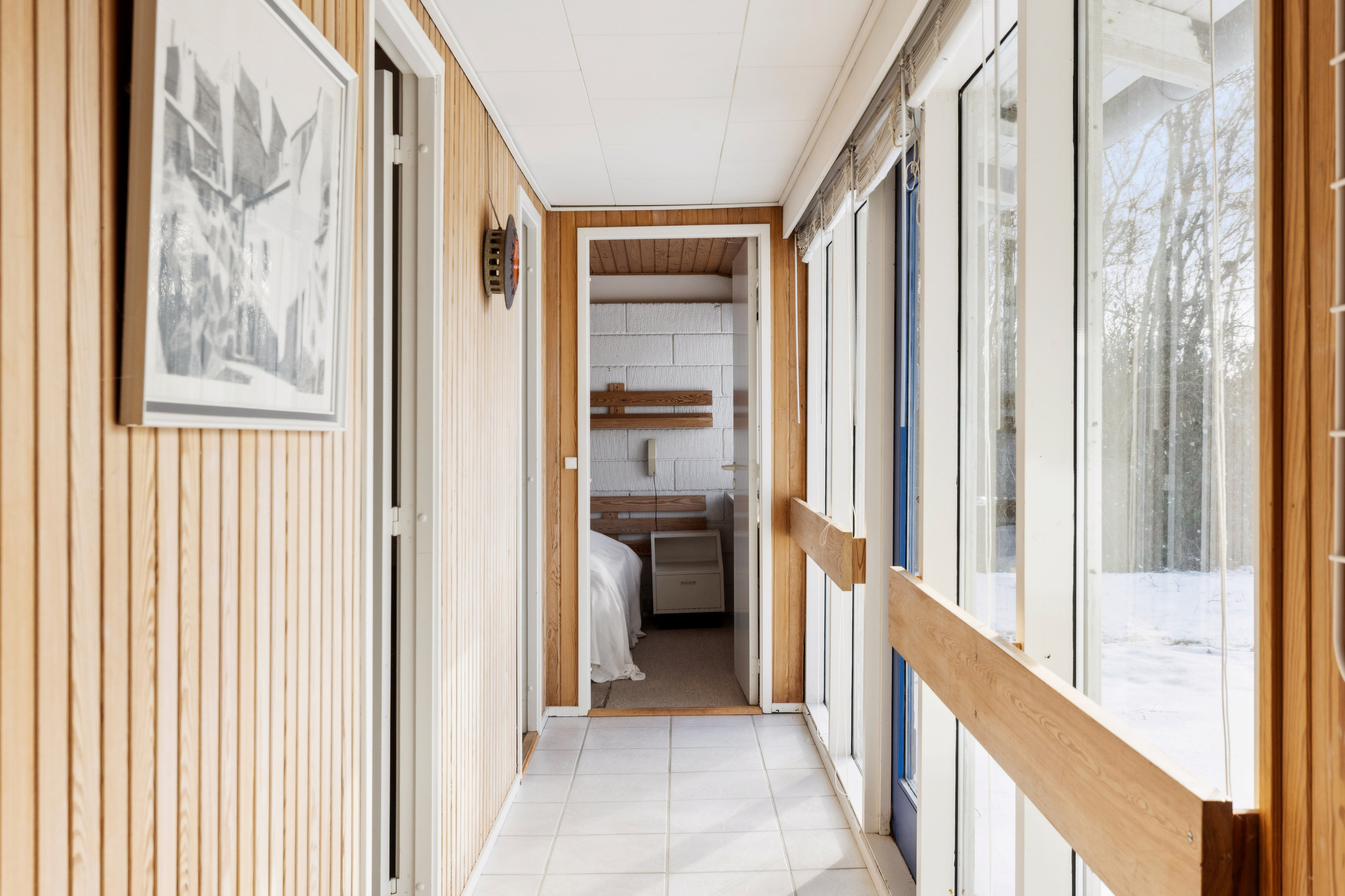 Fremhævet gang billede i fuldskærmstilstand. Billede af Søndermark 25, Sønderby, 6470 Sydals