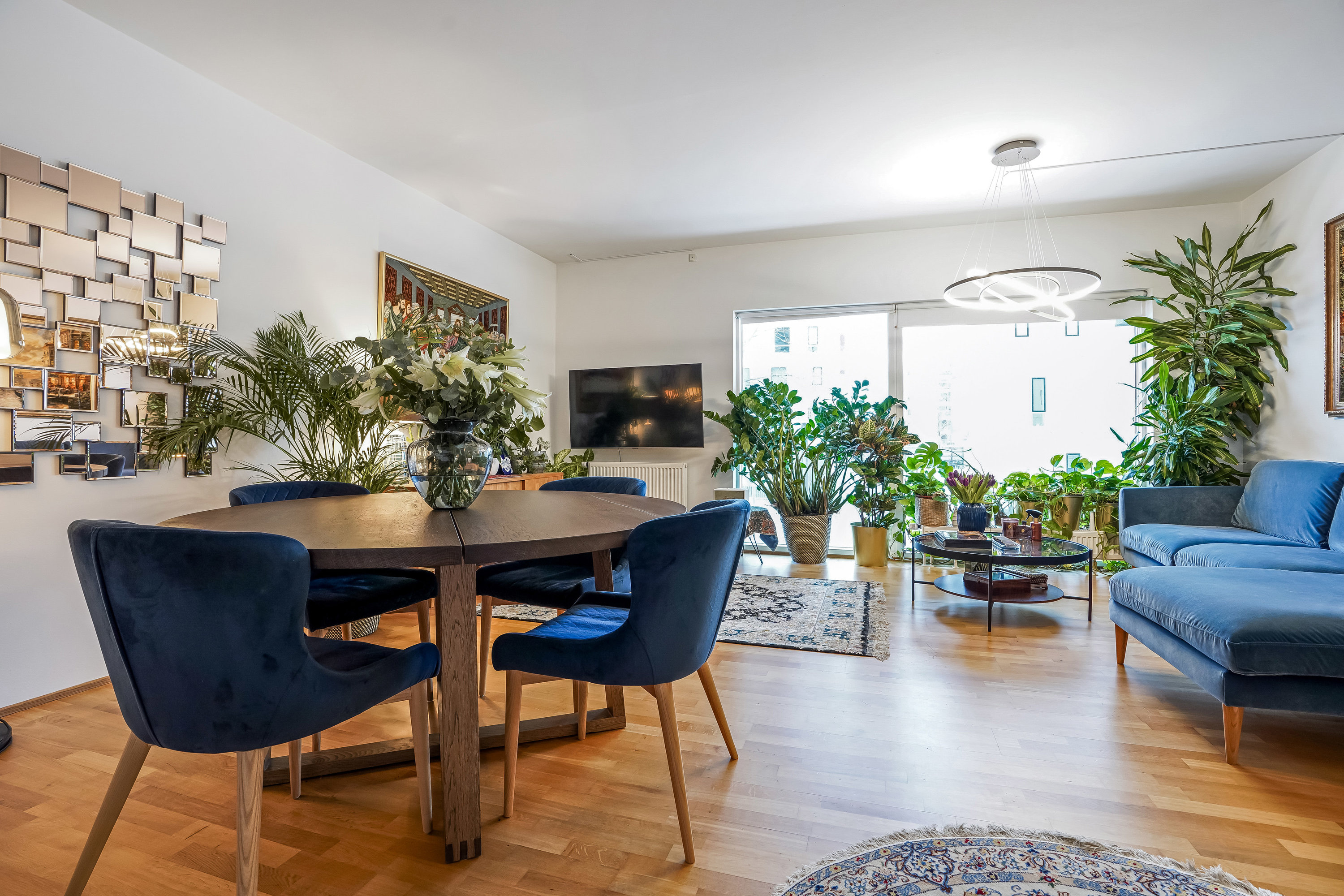 Fremhævet stue billede i fuldskærmstilstand. Billede af Promenadebyen 2, st.. 2., 5000 Odense C