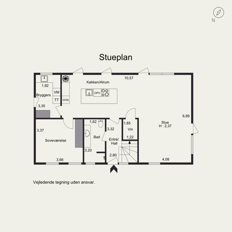 Plantegninger billede af Morbærvej 110, 6600 Vejen