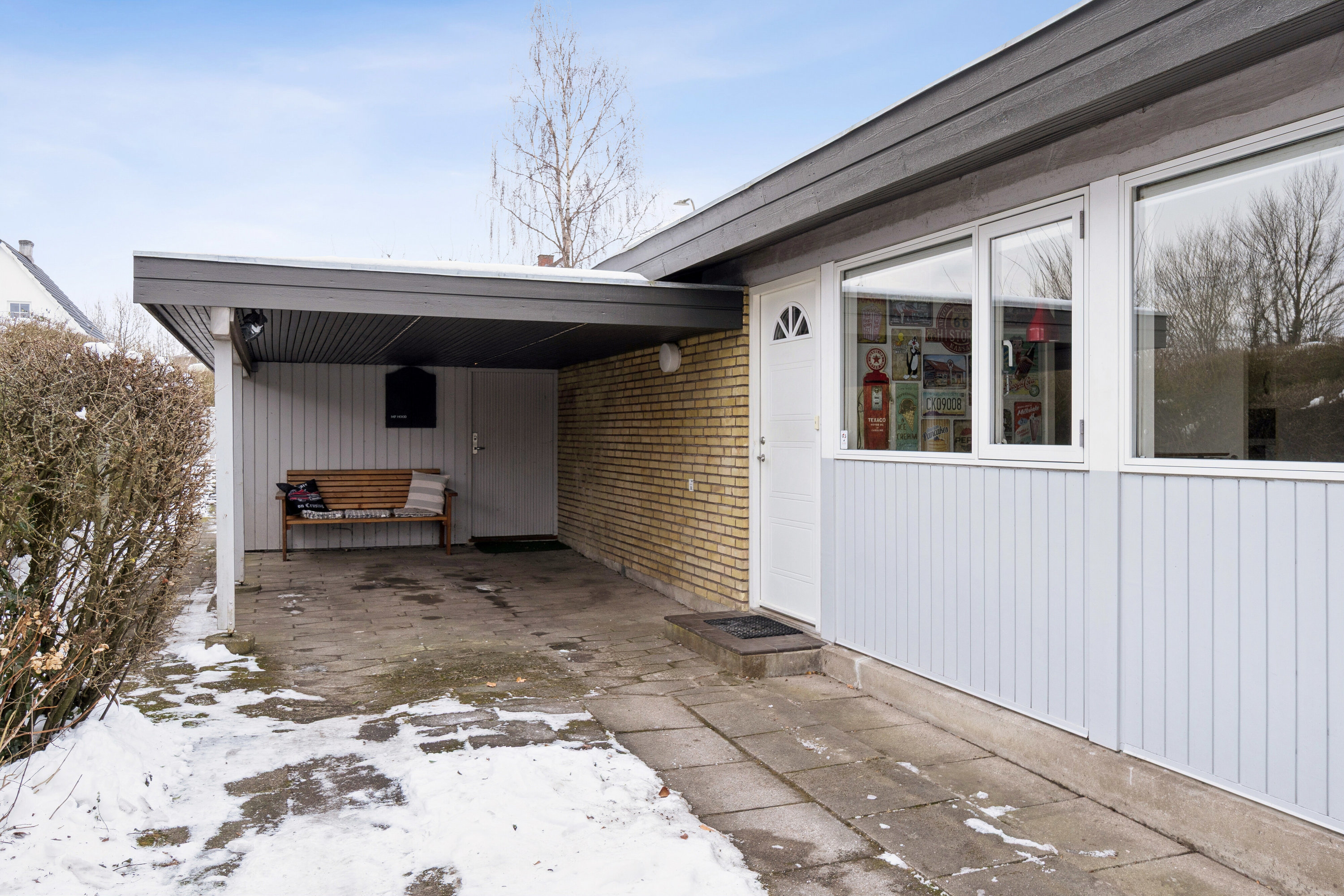 Fremhævet carport billede i fuldskærmstilstand. Billede af Havretoften 46, 4200 Slagelse