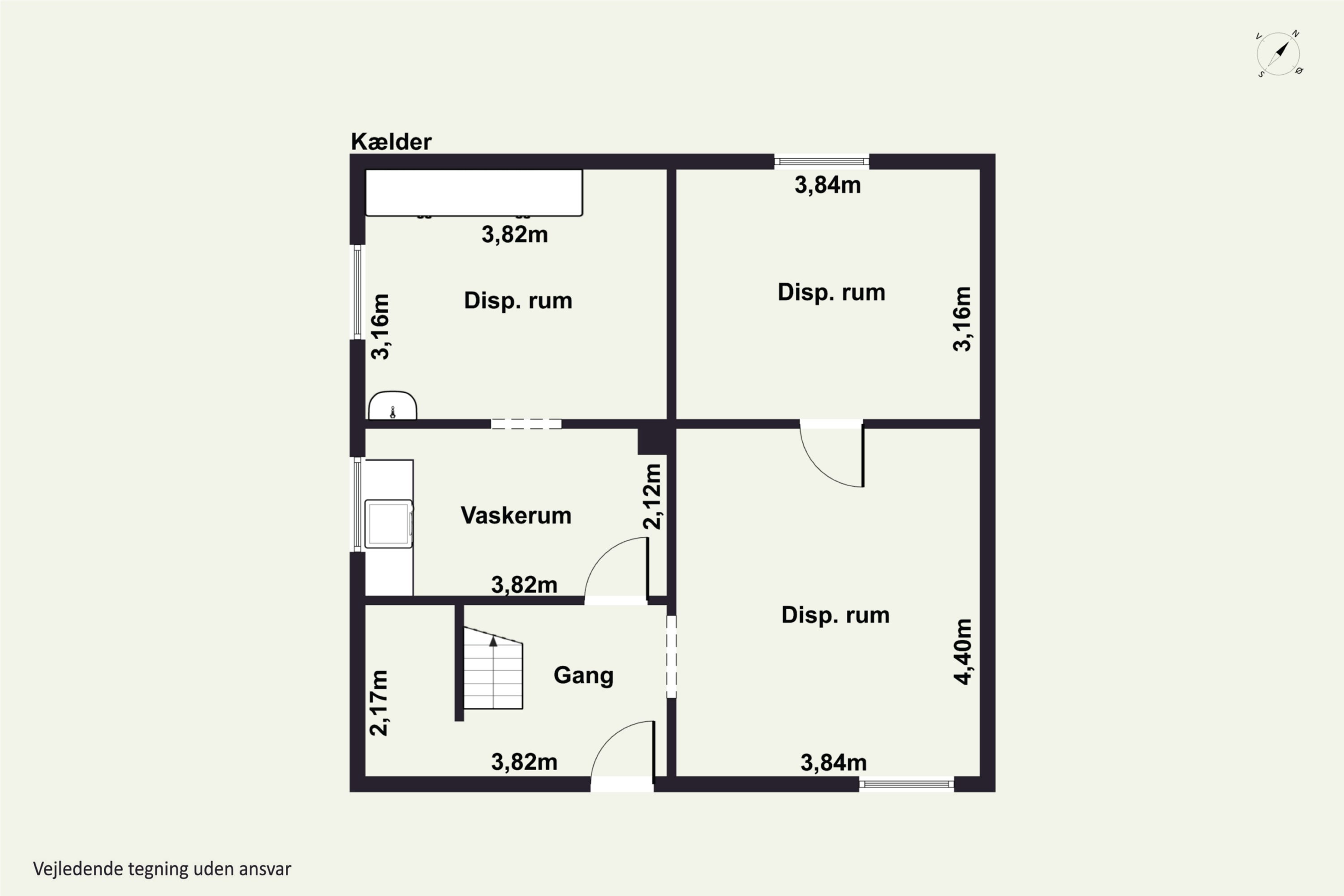 Plantegninger billede af Løsningvej 27, 8722 Hedensted