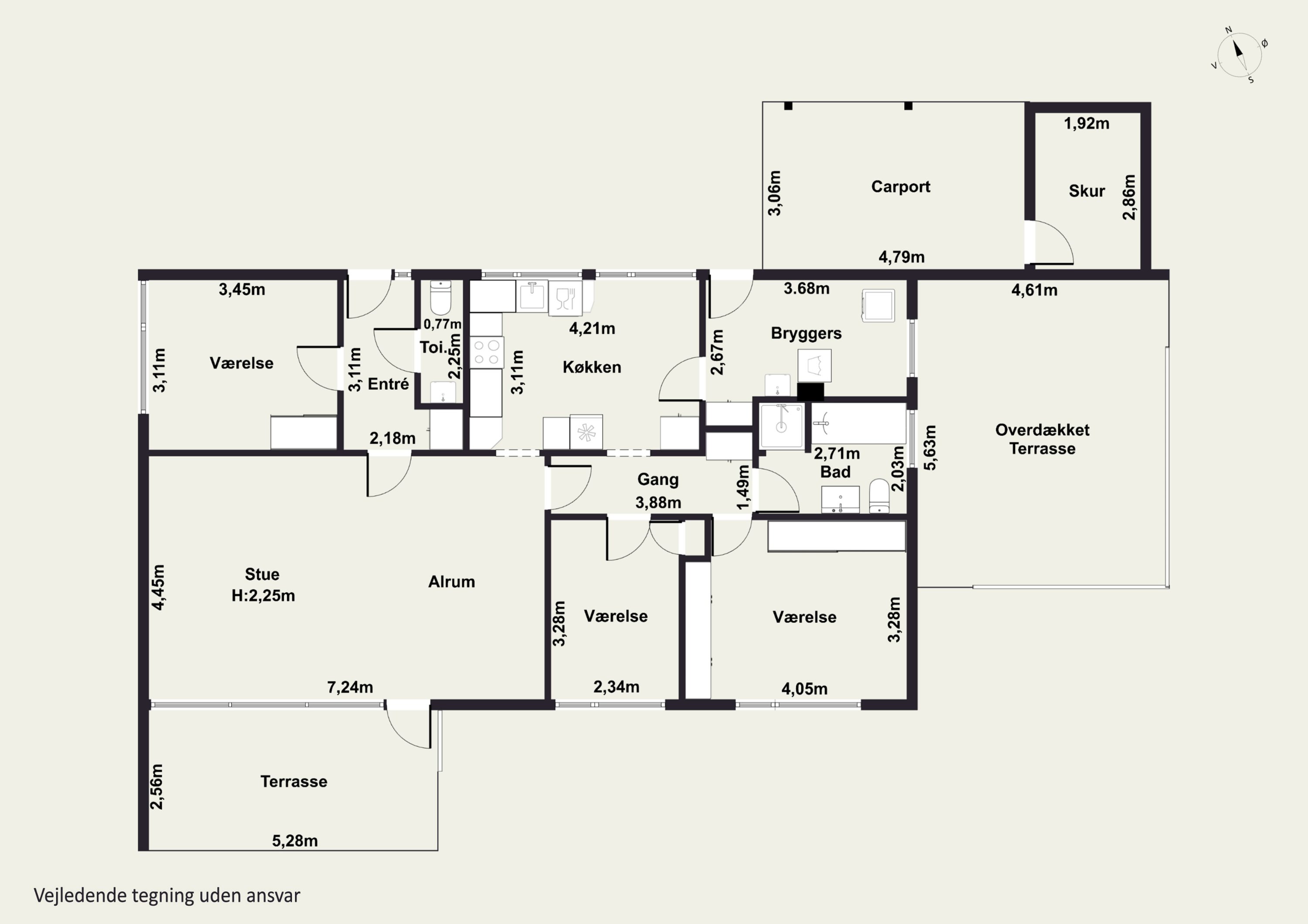 Plantegninger billede af Havretoften 46, 4200 Slagelse