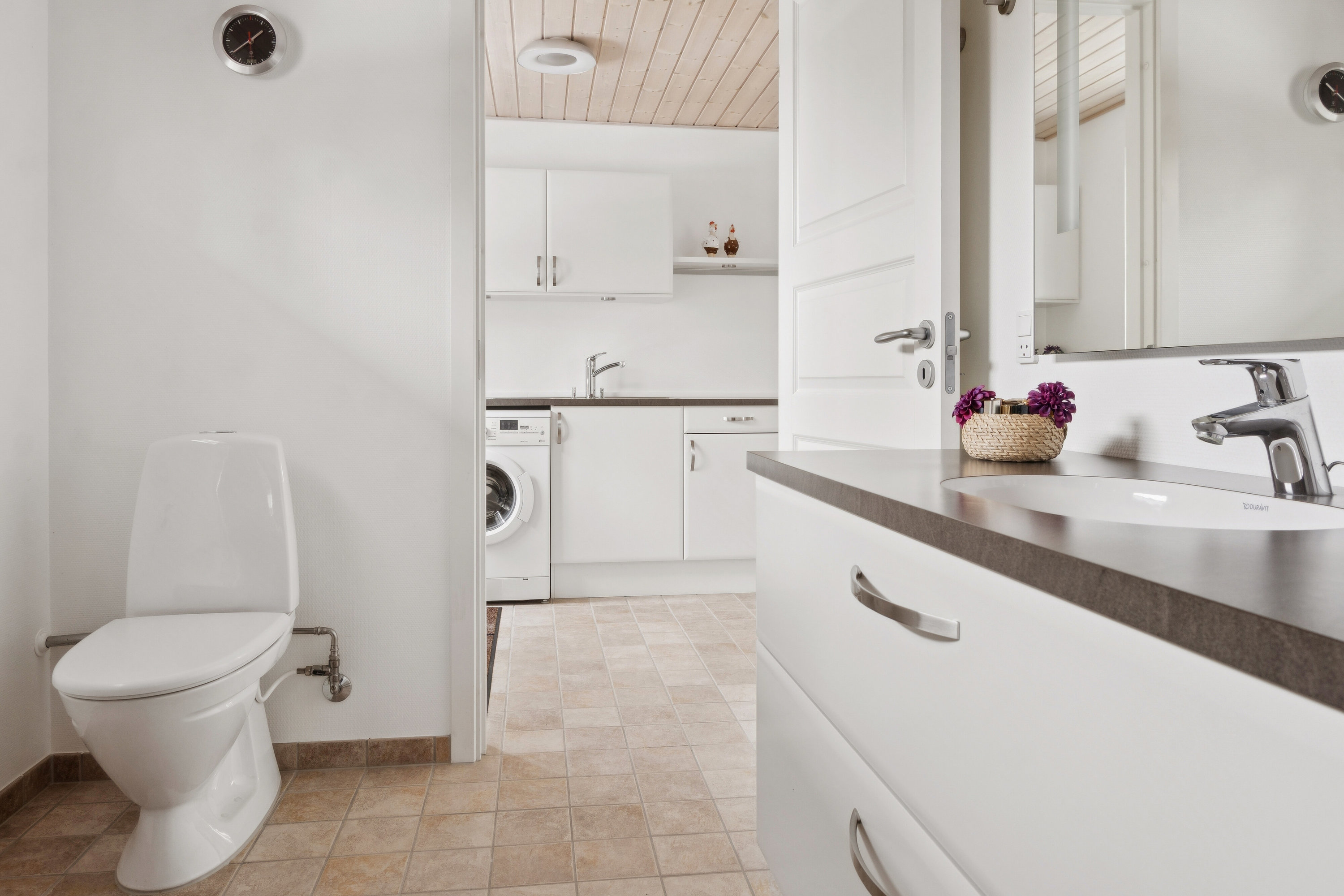 Fremhævet badeværelse billede i fuldskærmstilstand. Billede af Strandagervænge 20A, Gershøj, 4070 Kirke Hyllinge