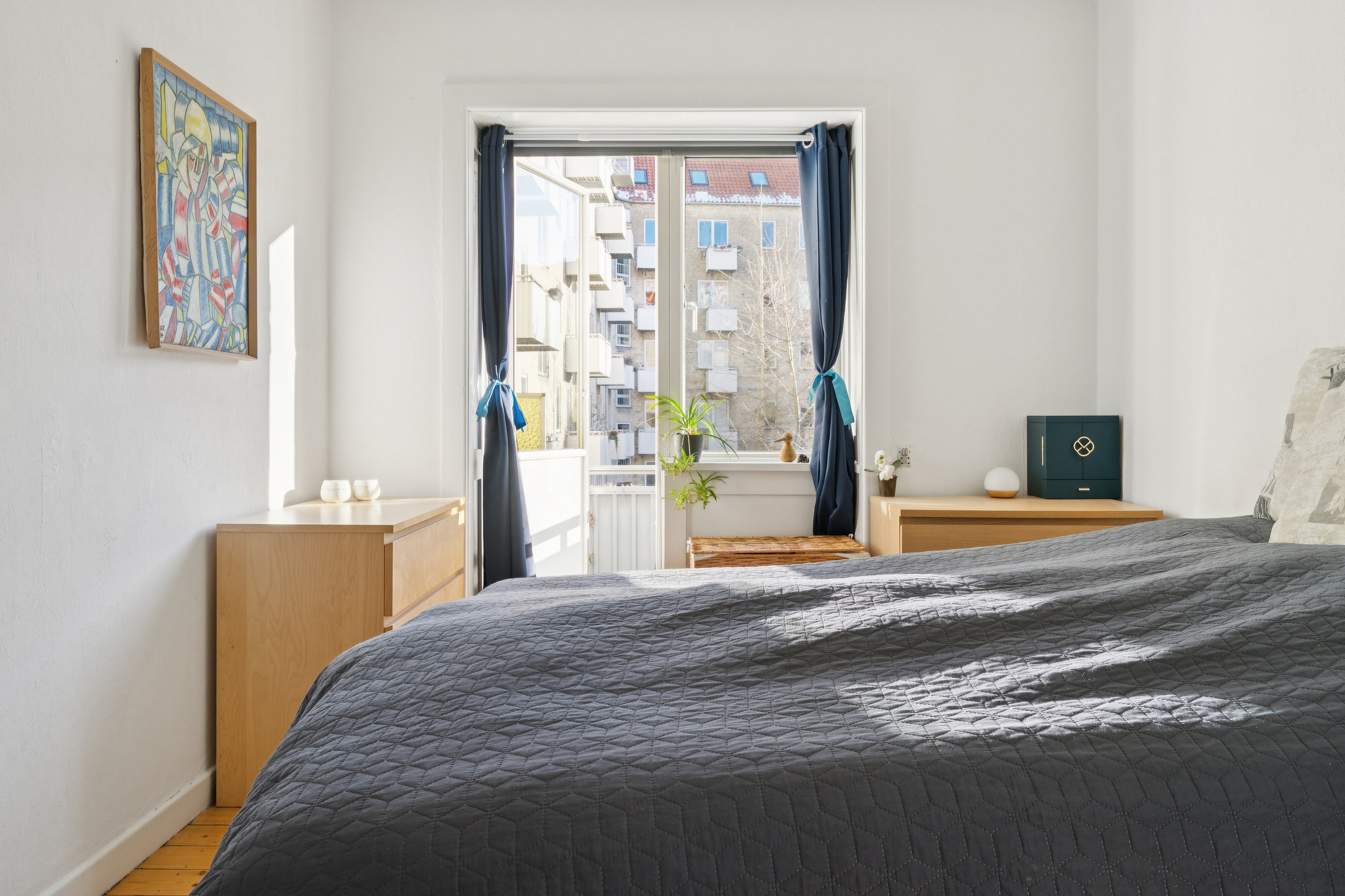 Fremhævet soveværelse billede i fuldskærmstilstand. Billede af Parmagade 36, 1. tv., 2300 København S