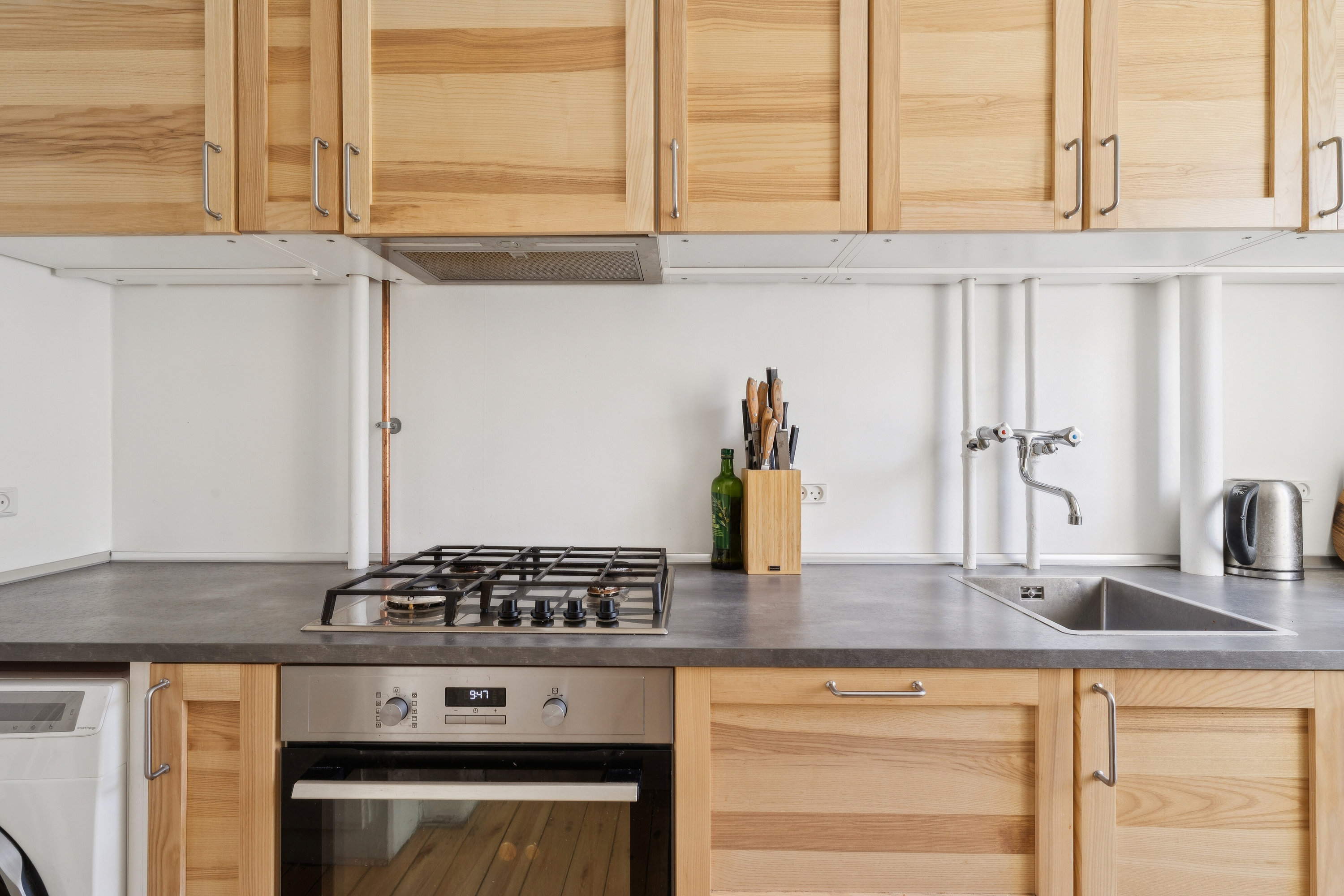 Fremhævet køkken billede i fuldskærmstilstand. Billede af Parmagade 36, 1. tv., 2300 København S