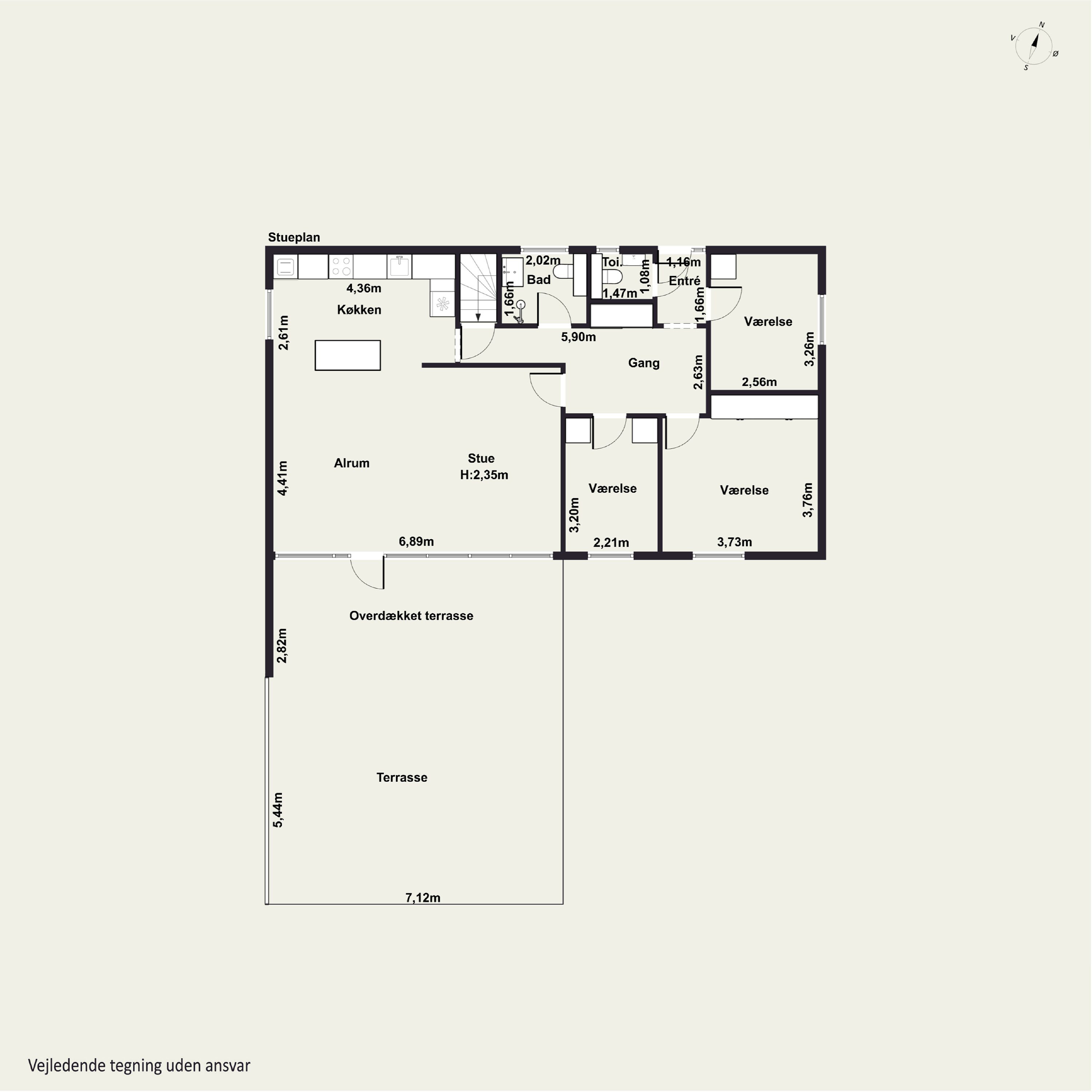 Plantegninger billede af Islevvangen 36, 2610 Rødovre