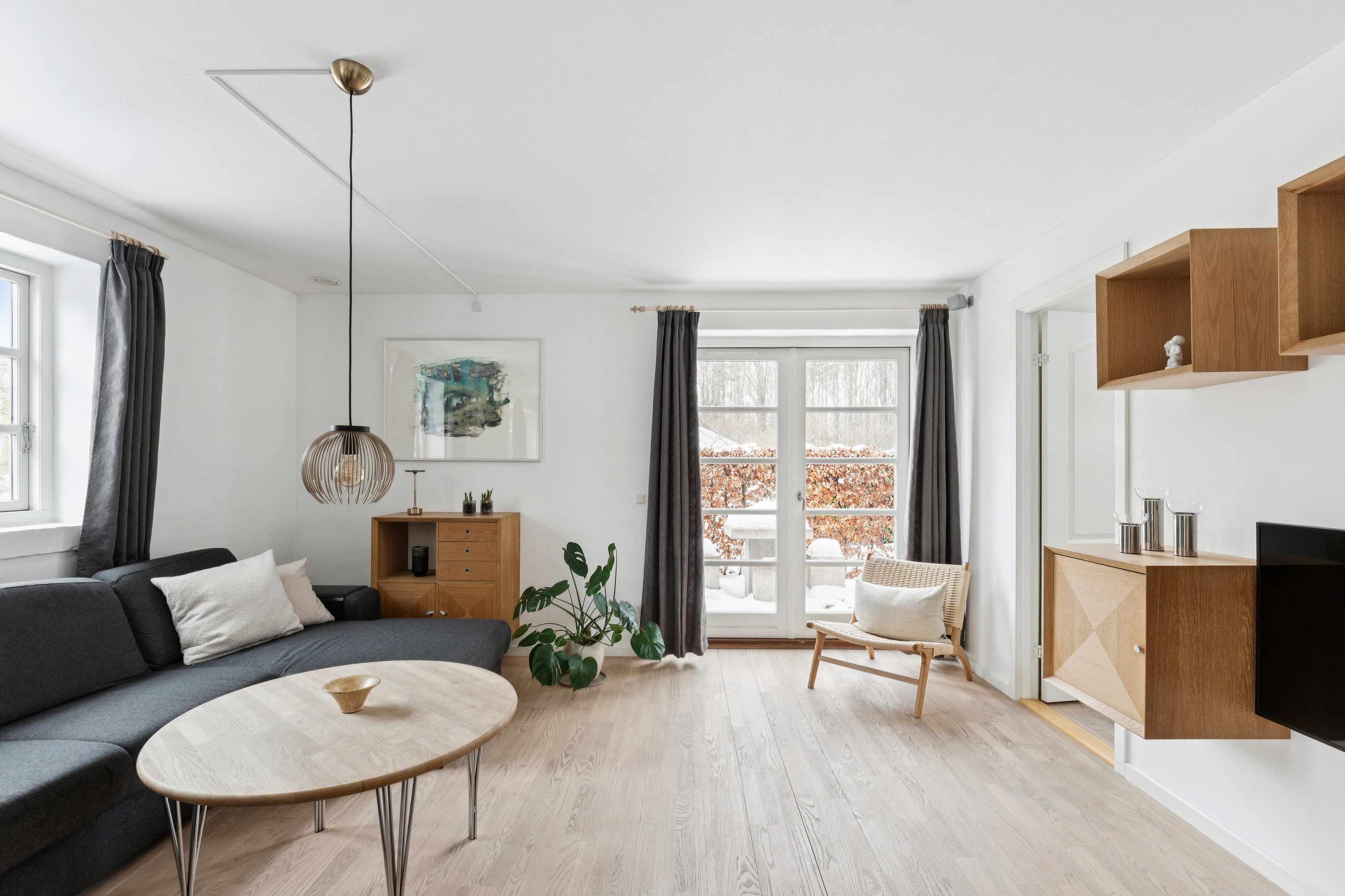 Fremhævet stue billede i fuldskærmstilstand. Billede af Stensbjerg 15, 2600 Glostrup