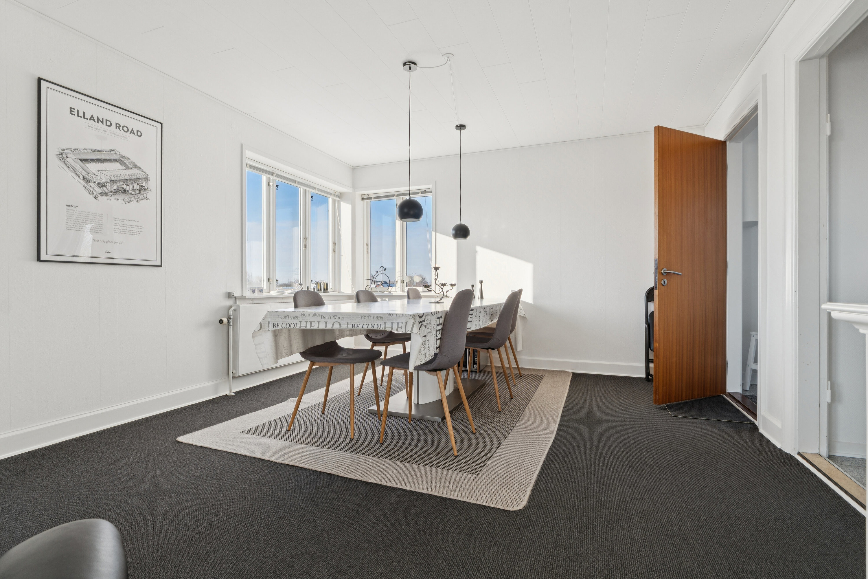 Fremhævet spisestue billede i fuldskærmstilstand. Billede af Østergade 45, 5935 Bagenkop