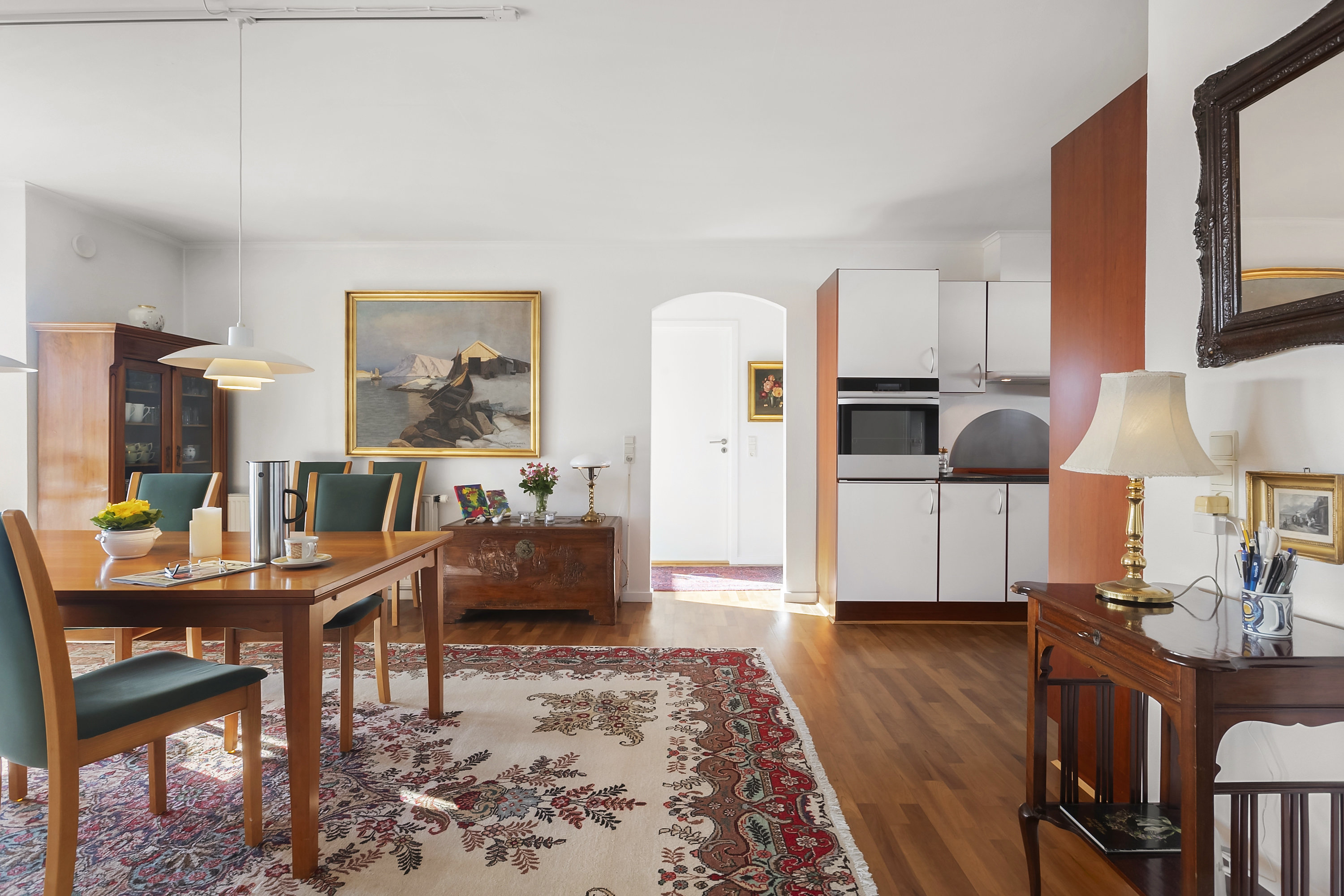 Fremhævet spisekøkken billede i fuldskærmstilstand. Billede af Skovbakken 5, 6200 Aabenraa