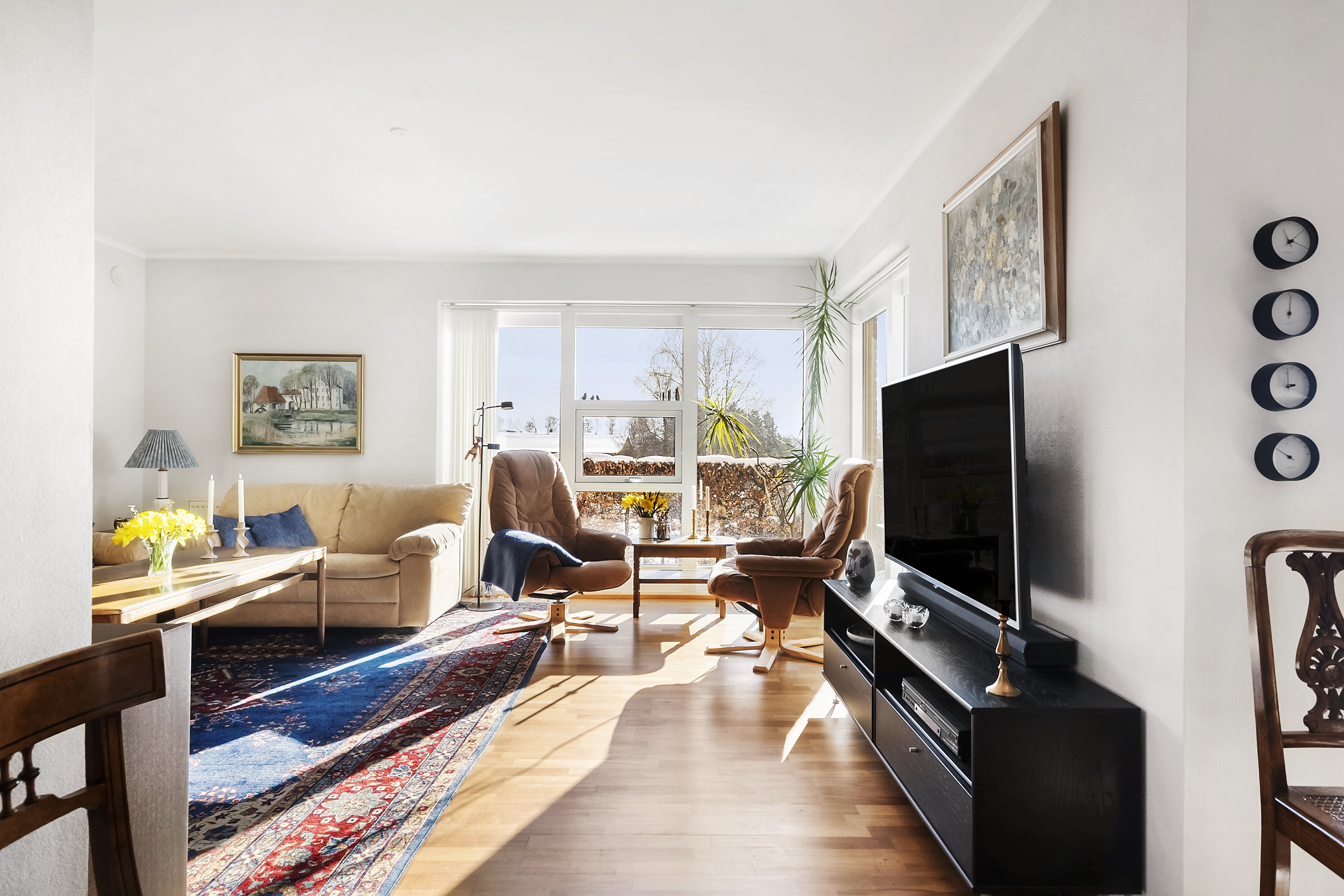 Fremhævet stue billede i fuldskærmstilstand. Billede af Skovbakken 5, 6200 Aabenraa