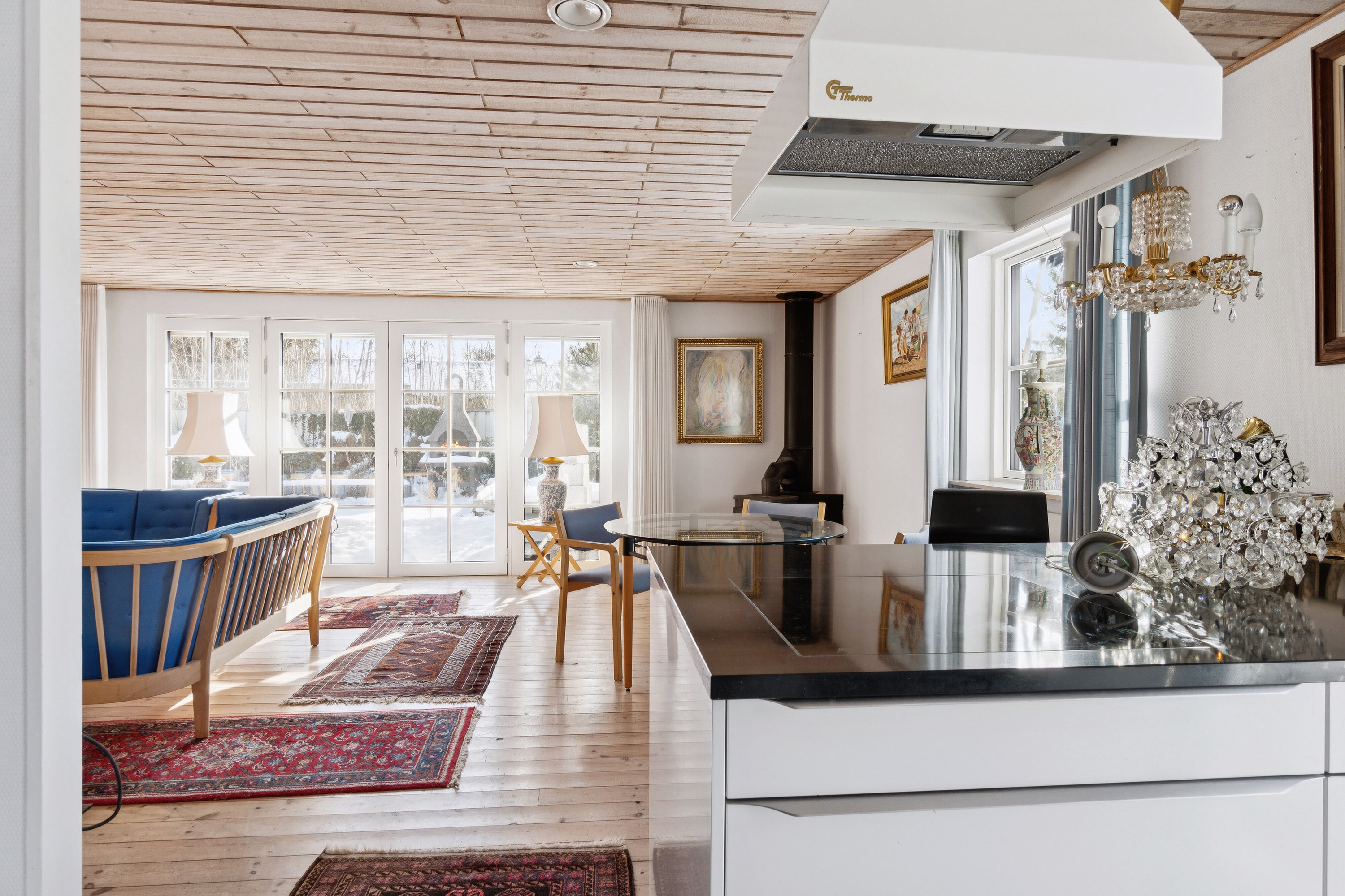 Fremhævet køkken billede i fuldskærmstilstand. Billede af Filippavej 28, Kaldred, 4593 Eskebjerg