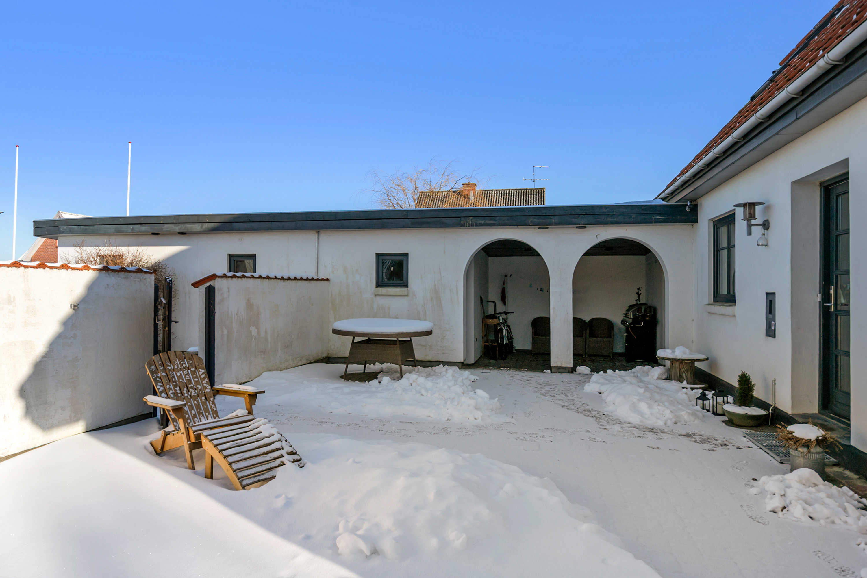 Fremhævet terrasse billede i fuldskærmstilstand. Billede af Aalborgvej 27, Hornum, 9600 Aars