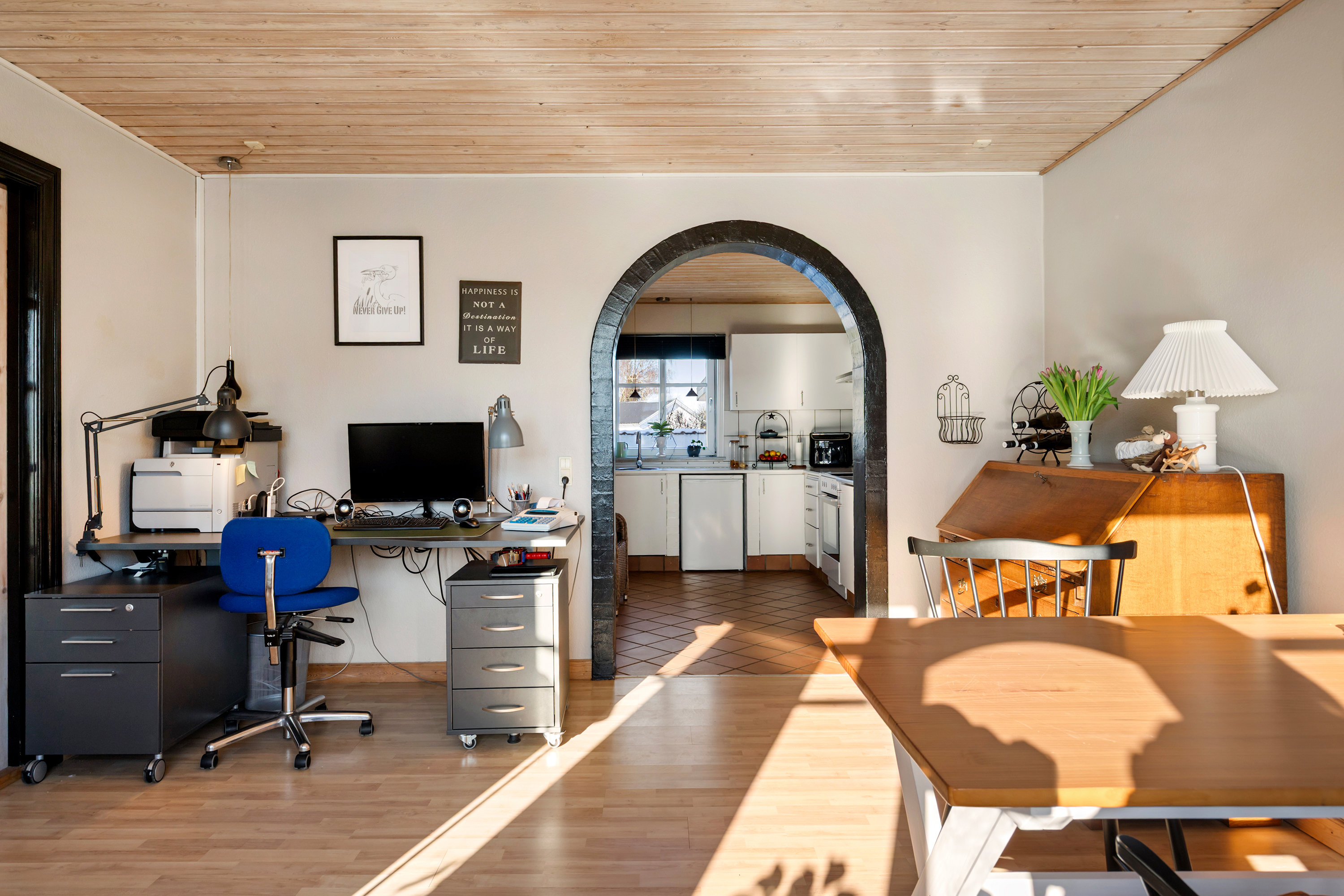 Fremhævet stue billede i fuldskærmstilstand. Billede af Aalborgvej 27, Hornum, 9600 Aars