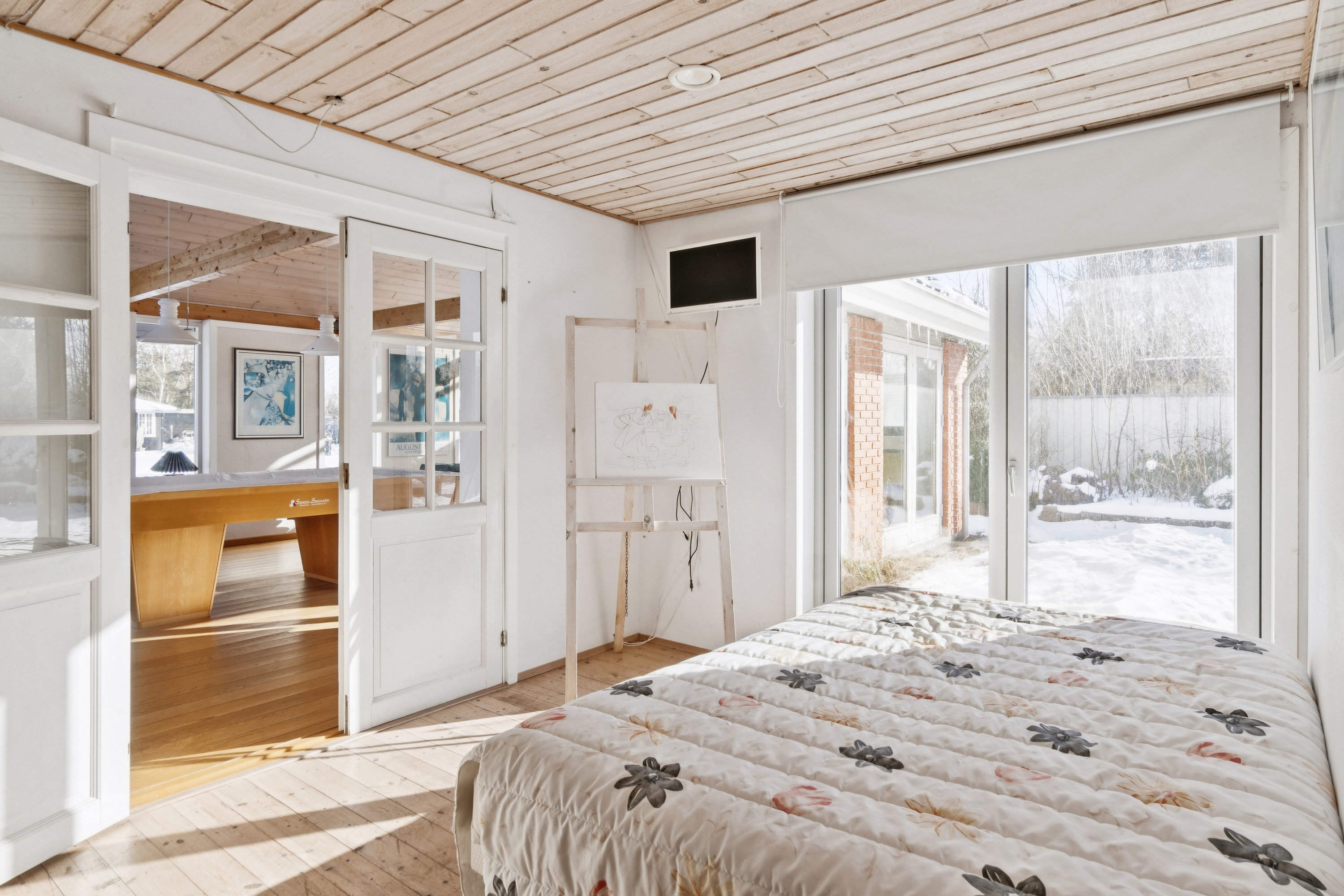 Fremhævet soveværelse billede i fuldskærmstilstand. Billede af Filippavej 28, Kaldred, 4593 Eskebjerg