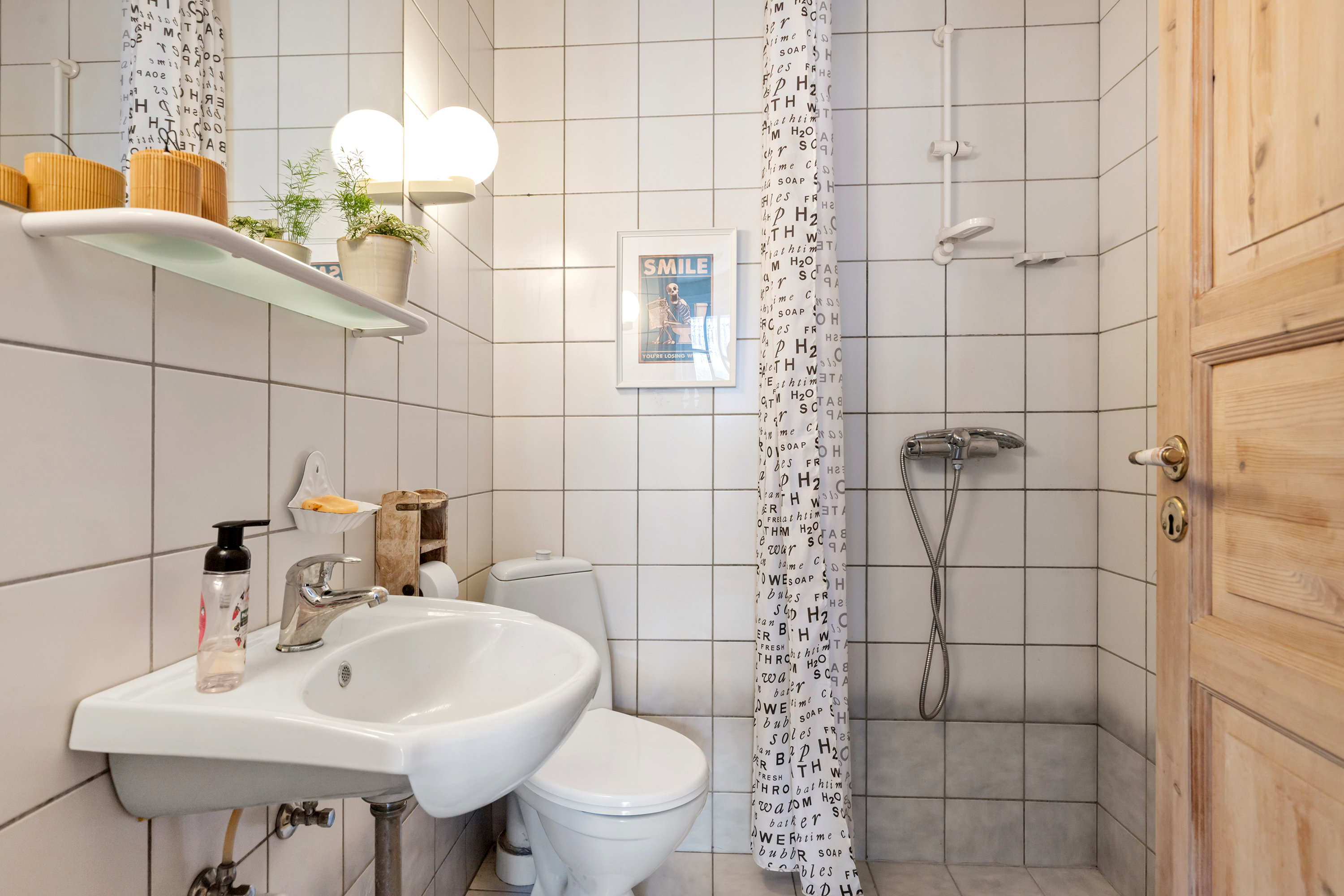 Fremhævet badeværelse billede i fuldskærmstilstand. Billede af Aalborgvej 27, Hornum, 9600 Aars