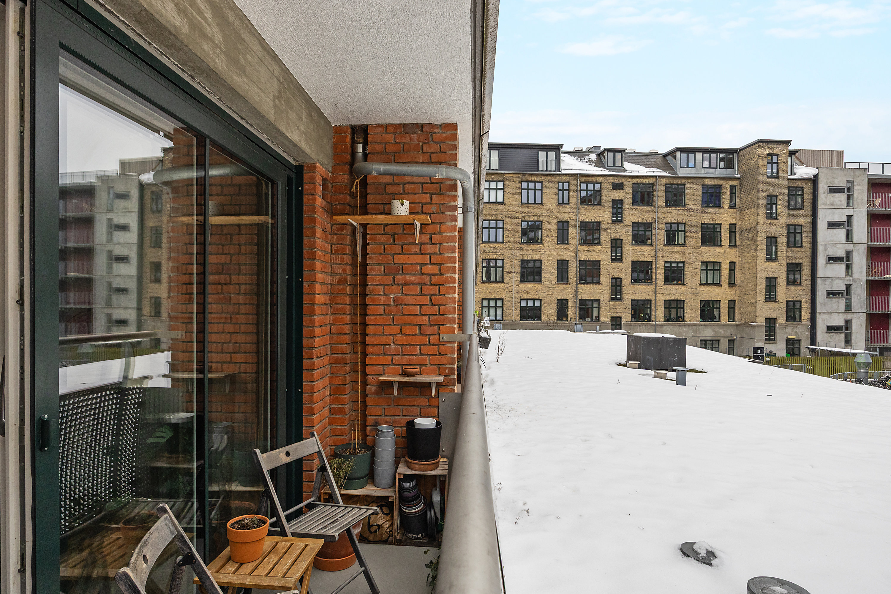 Fremhævet altan billede i fuldskærmstilstand. Billede af Tagensvej 47, 1. 3., 2200 København N