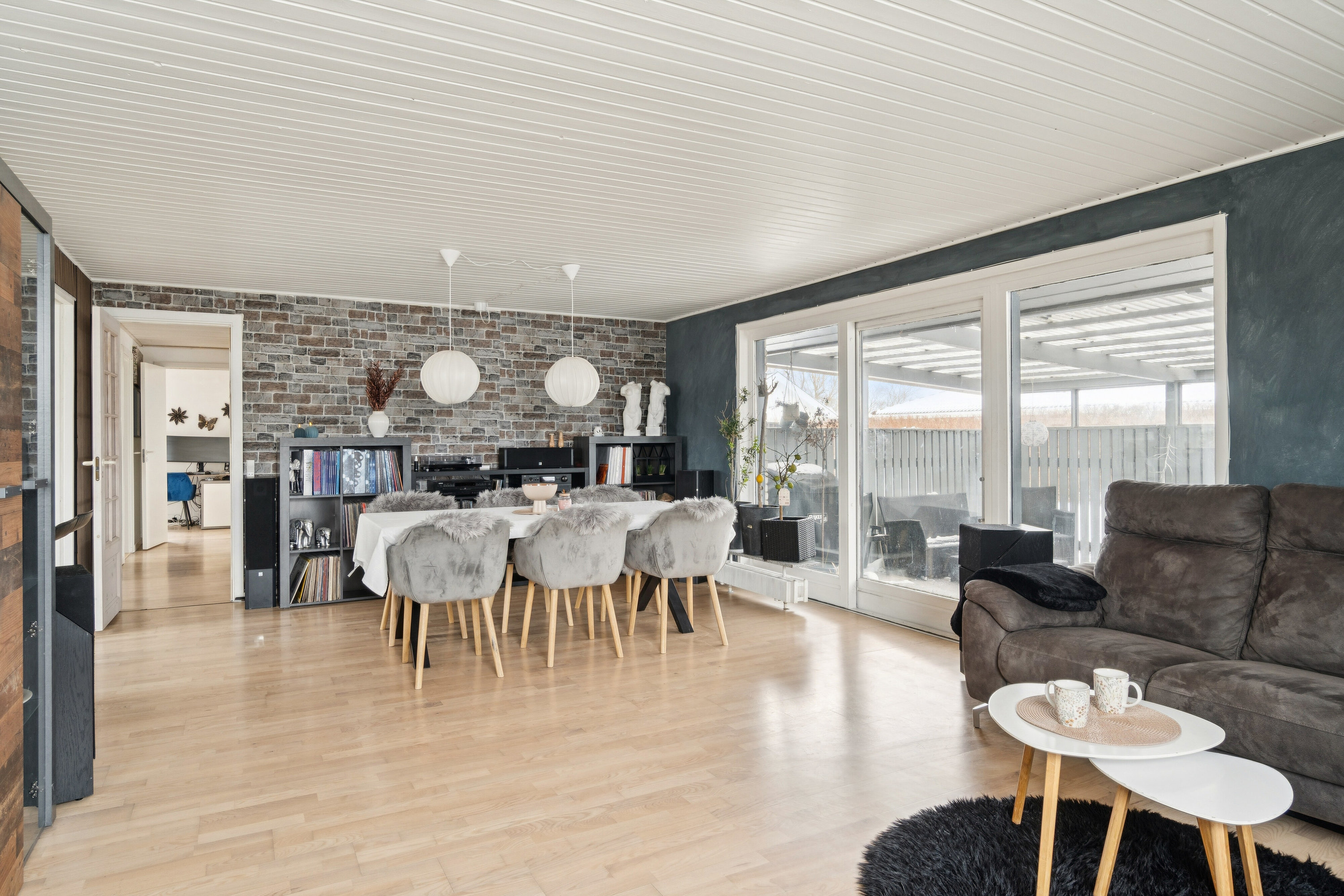 Fremhævet stue billede i fuldskærmstilstand. Billede af Sydskrænten 12, 4690 Haslev