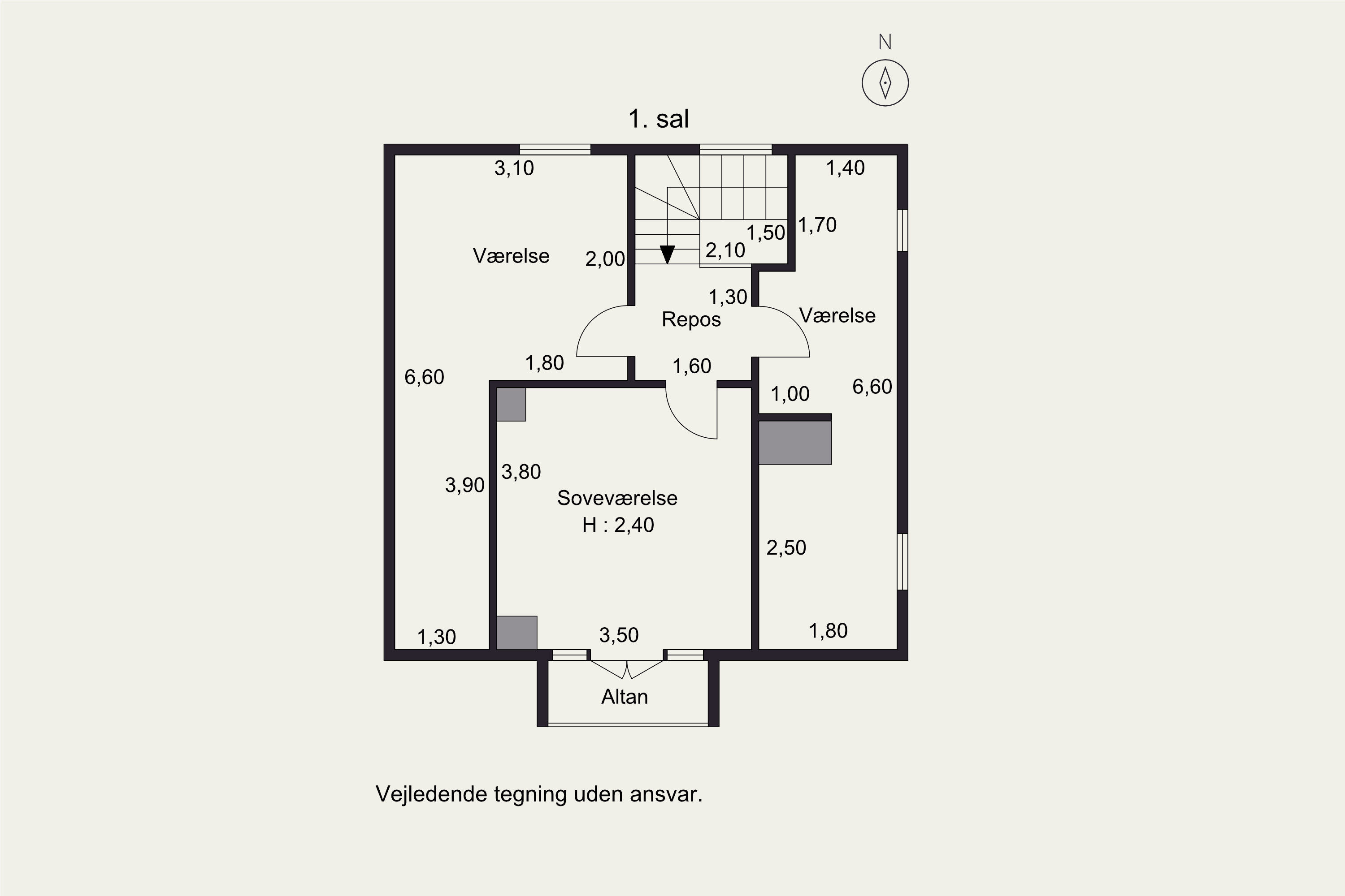 Plantegninger billede af Odinsvej 43, 7000 Fredericia