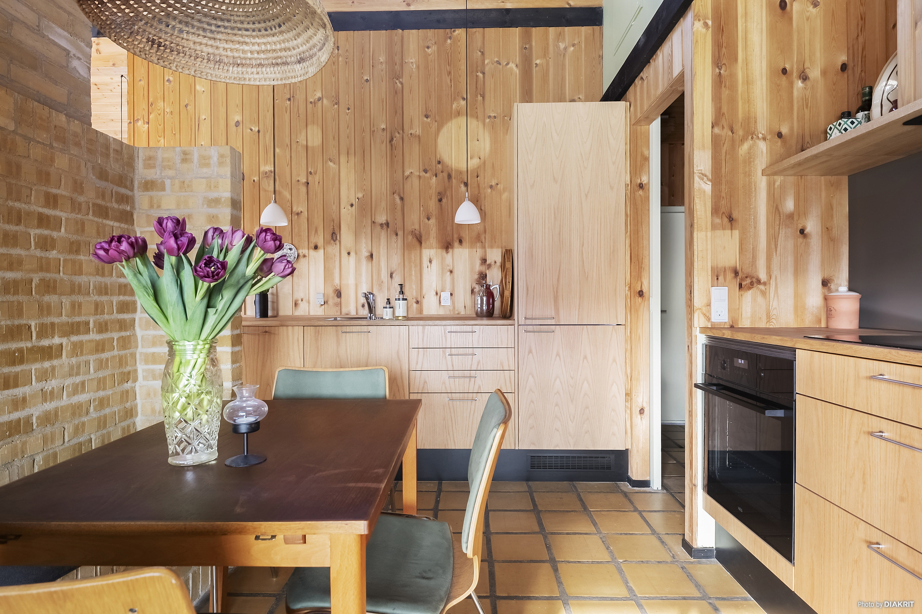 Fremhævet spisekøkken billede i fuldskærmstilstand. Billede af Bogfinkevej 97, Saksild Str, 8300 Odder