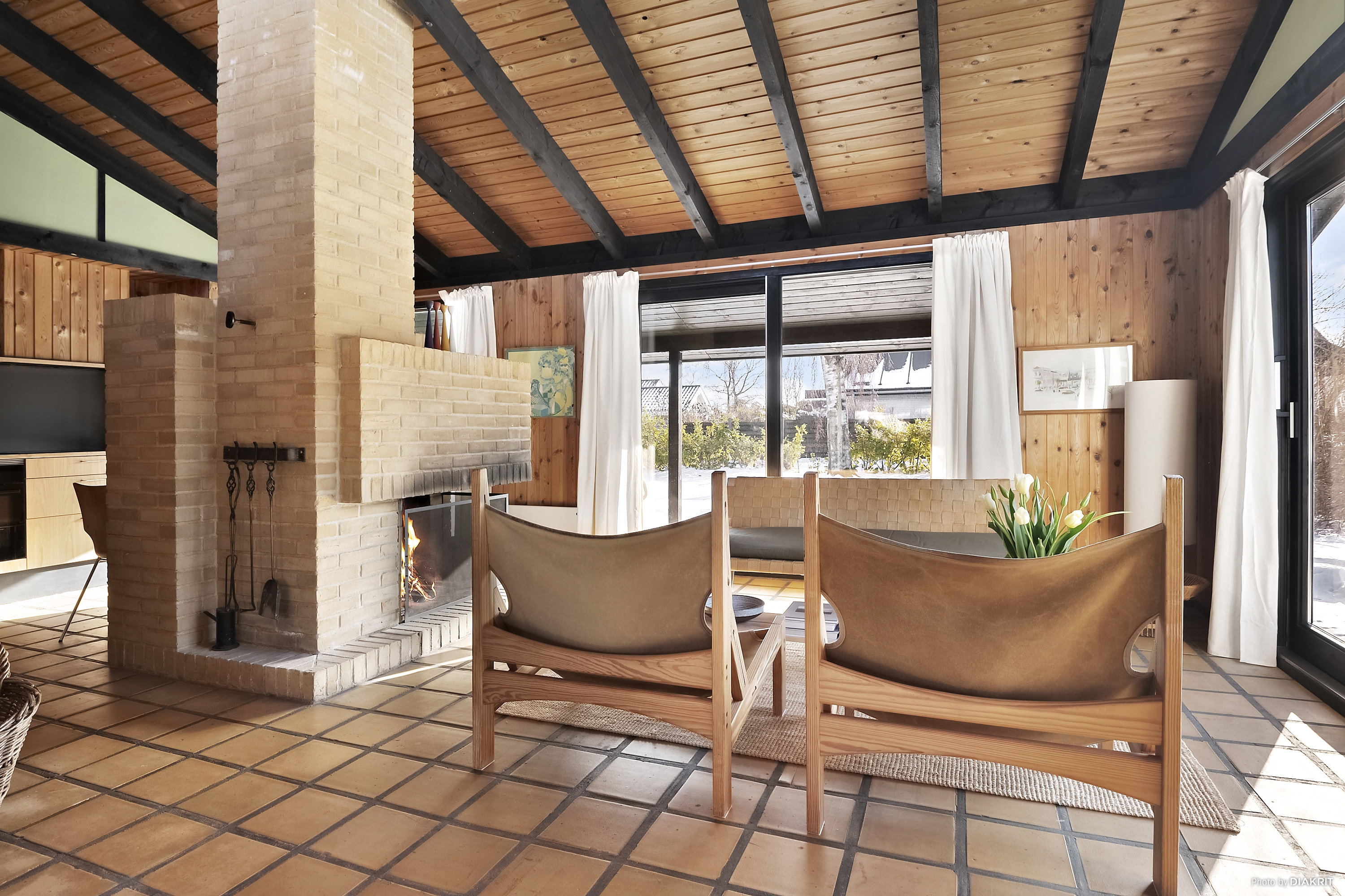 Fremhævet stue billede i fuldskærmstilstand. Billede af Bogfinkevej 97, Saksild Str, 8300 Odder