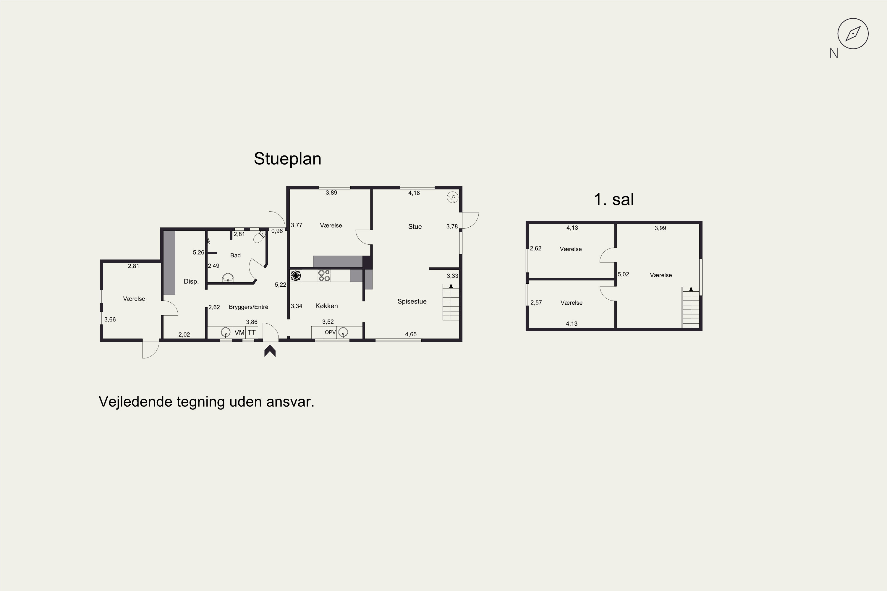 Plantegninger billede af Bryndumvej 175, Bryndum, 6715 Esbjerg N