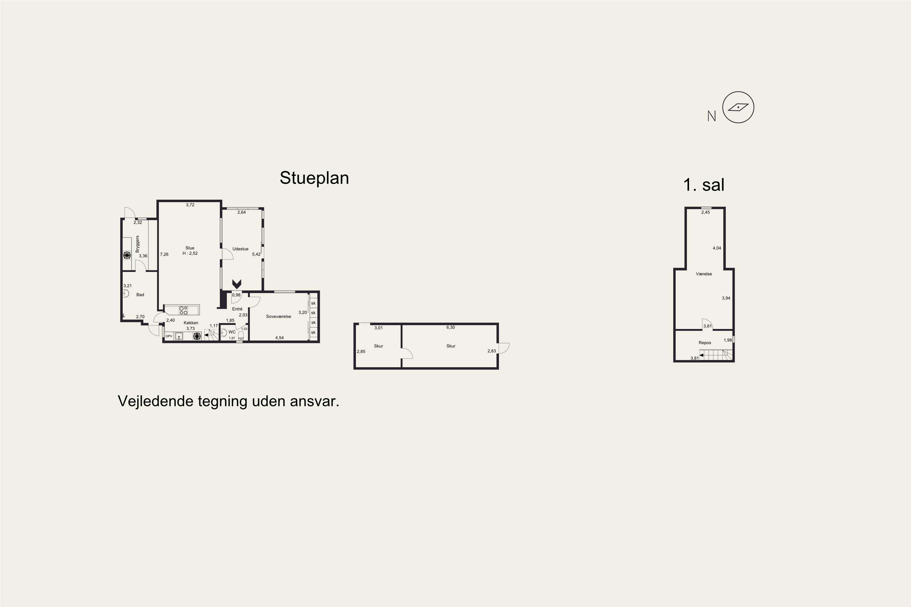 Plantegninger billede af Heisesvej 2, 4220 Korsør