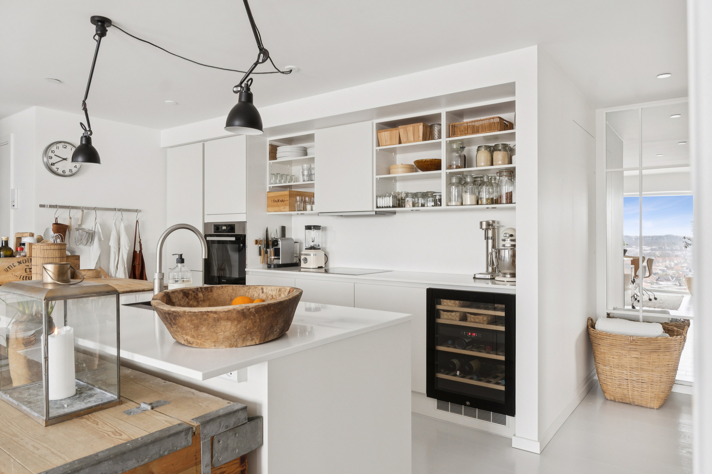 Fremhævet køkken billede i fuldskærmstilstand. Billede af Papirfabrikken 52, 17. 3., 8600 Silkeborg