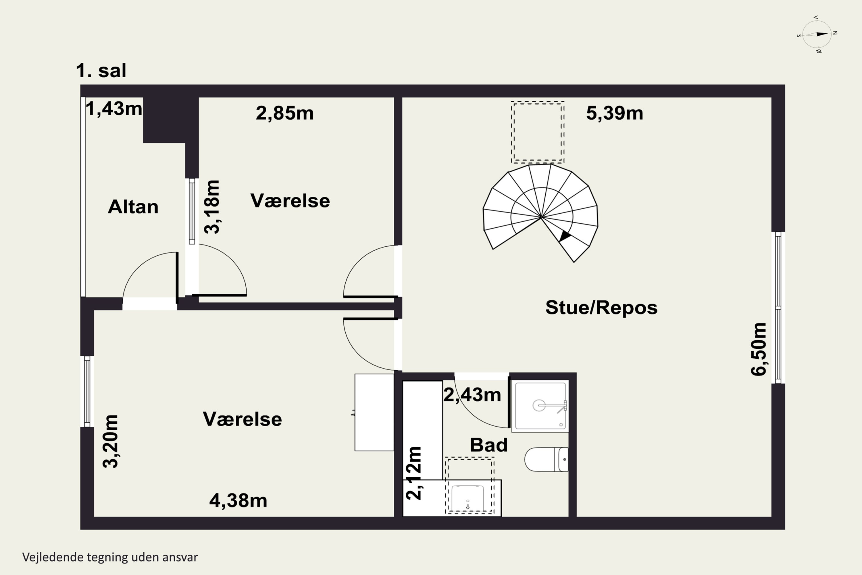 Plantegninger billede af Viebjergvej 9, 3310 Ølsted