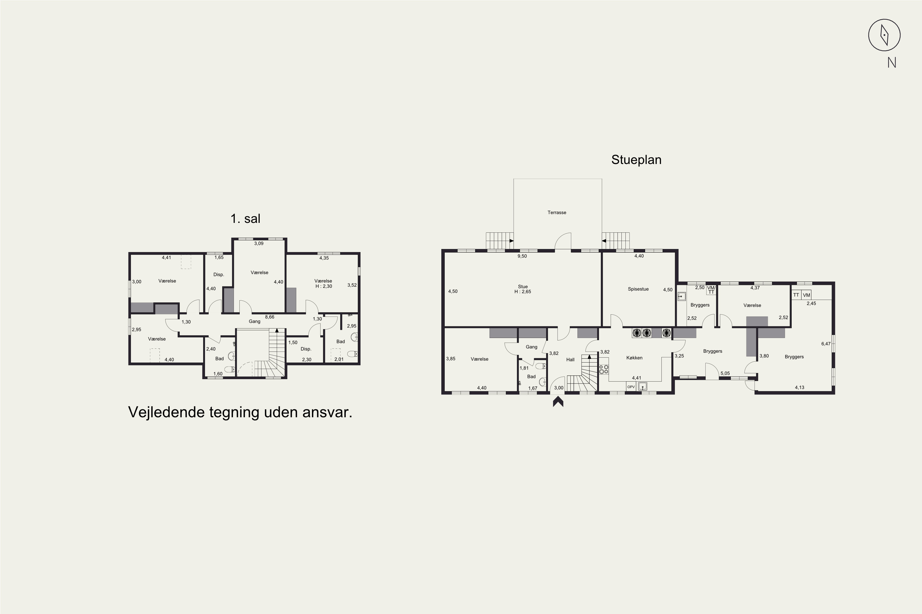 Plantegninger billede af Vestergade 19, 6670 Holsted