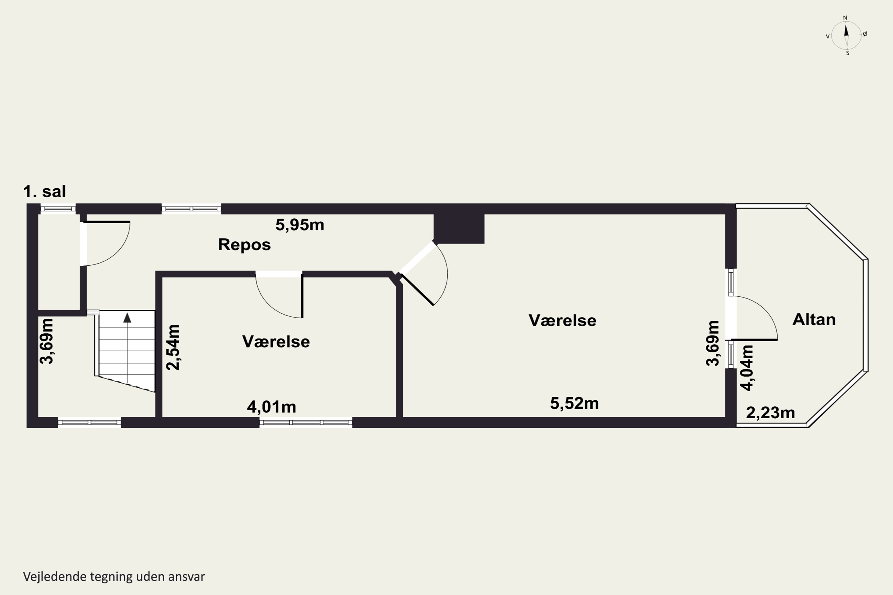 Plantegninger billede af Havnevej 5A, 3100 Hornbæk