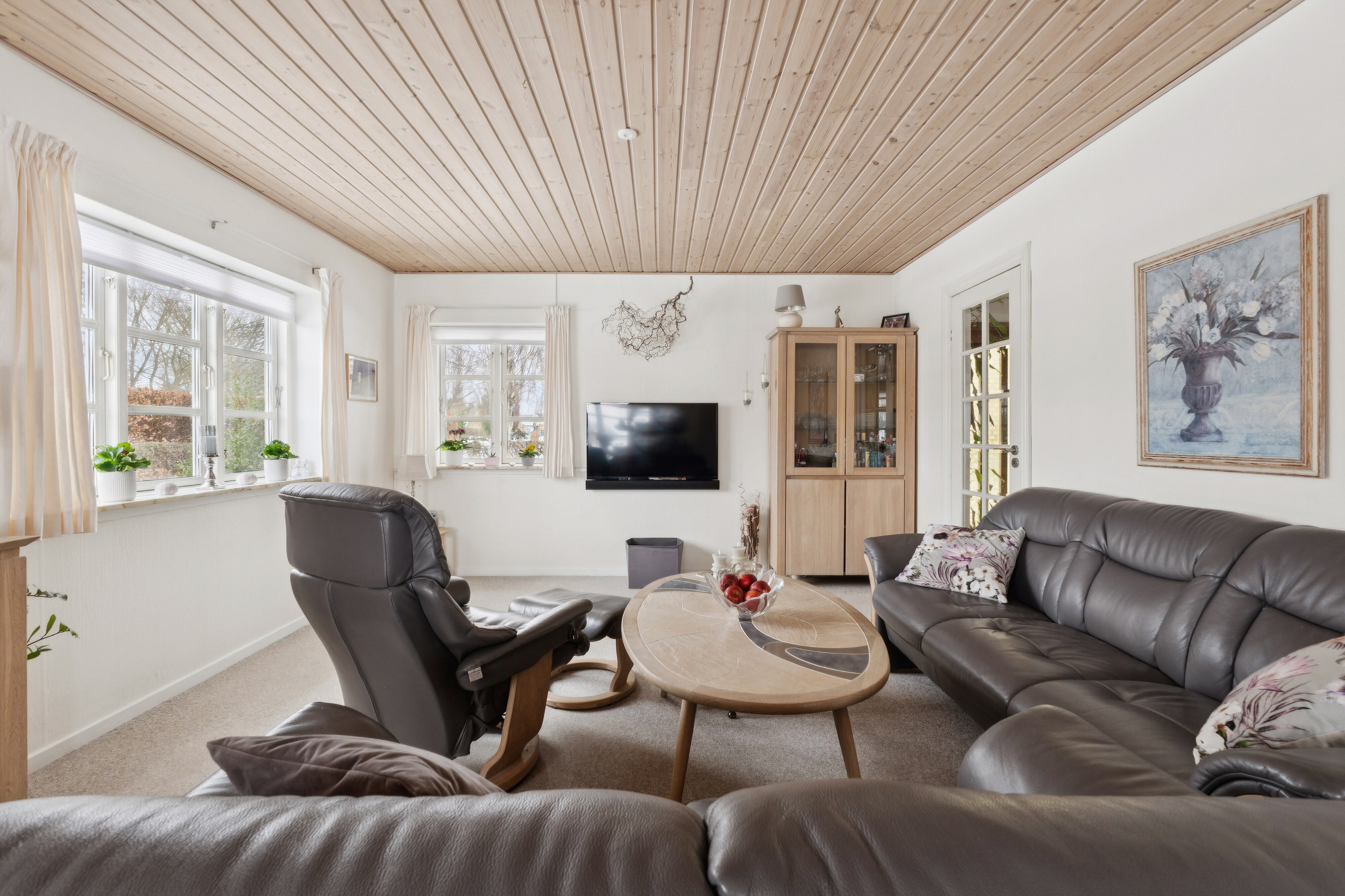 Fremhævet stue billede i fuldskærmstilstand. Billede af Odensevej 161, Aunslev, 5800 Nyborg