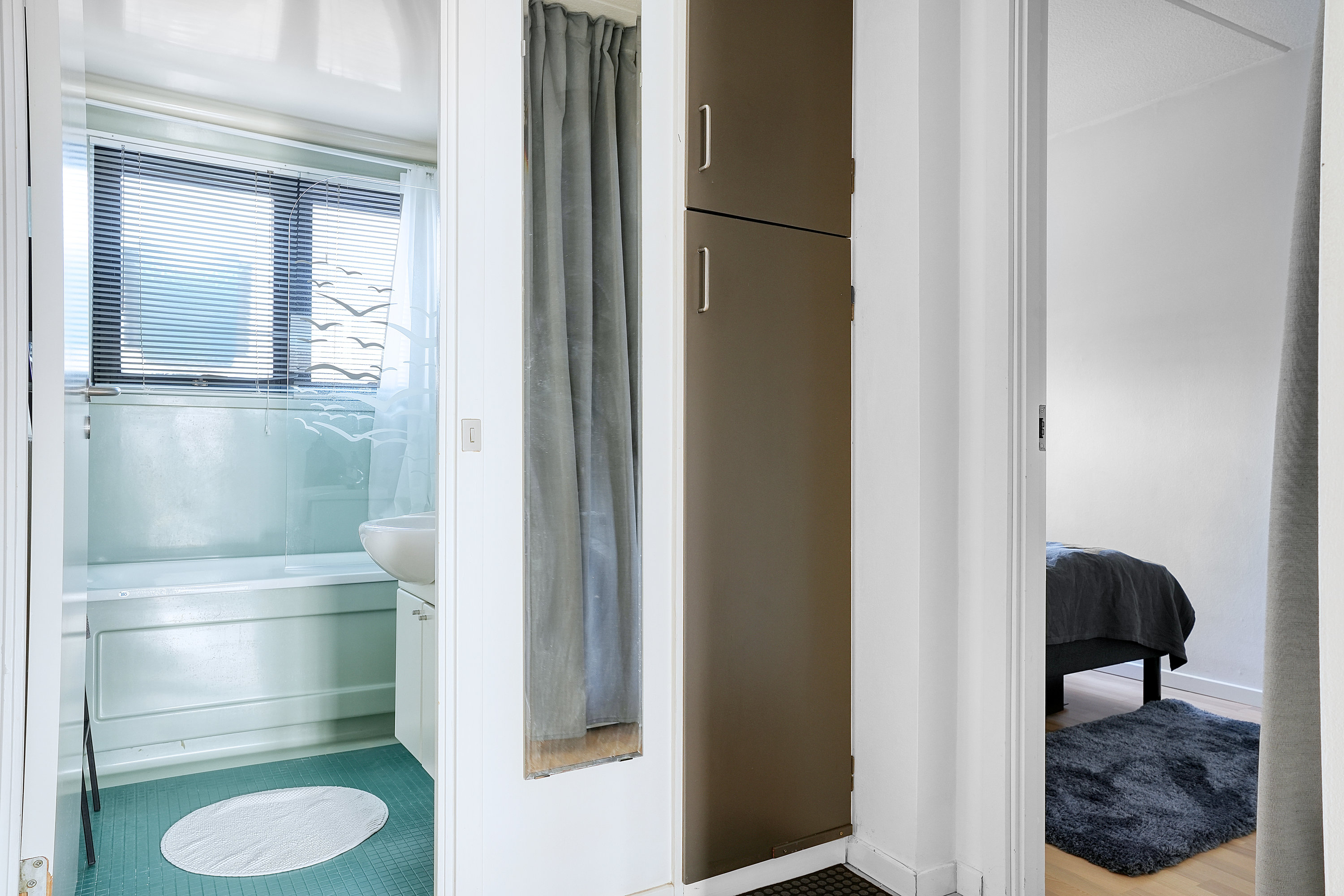 Fremhævet badeværelse billede i fuldskærmstilstand. Billede af Teglgårdsvej 645, st.. tv., 3050 Humlebæk