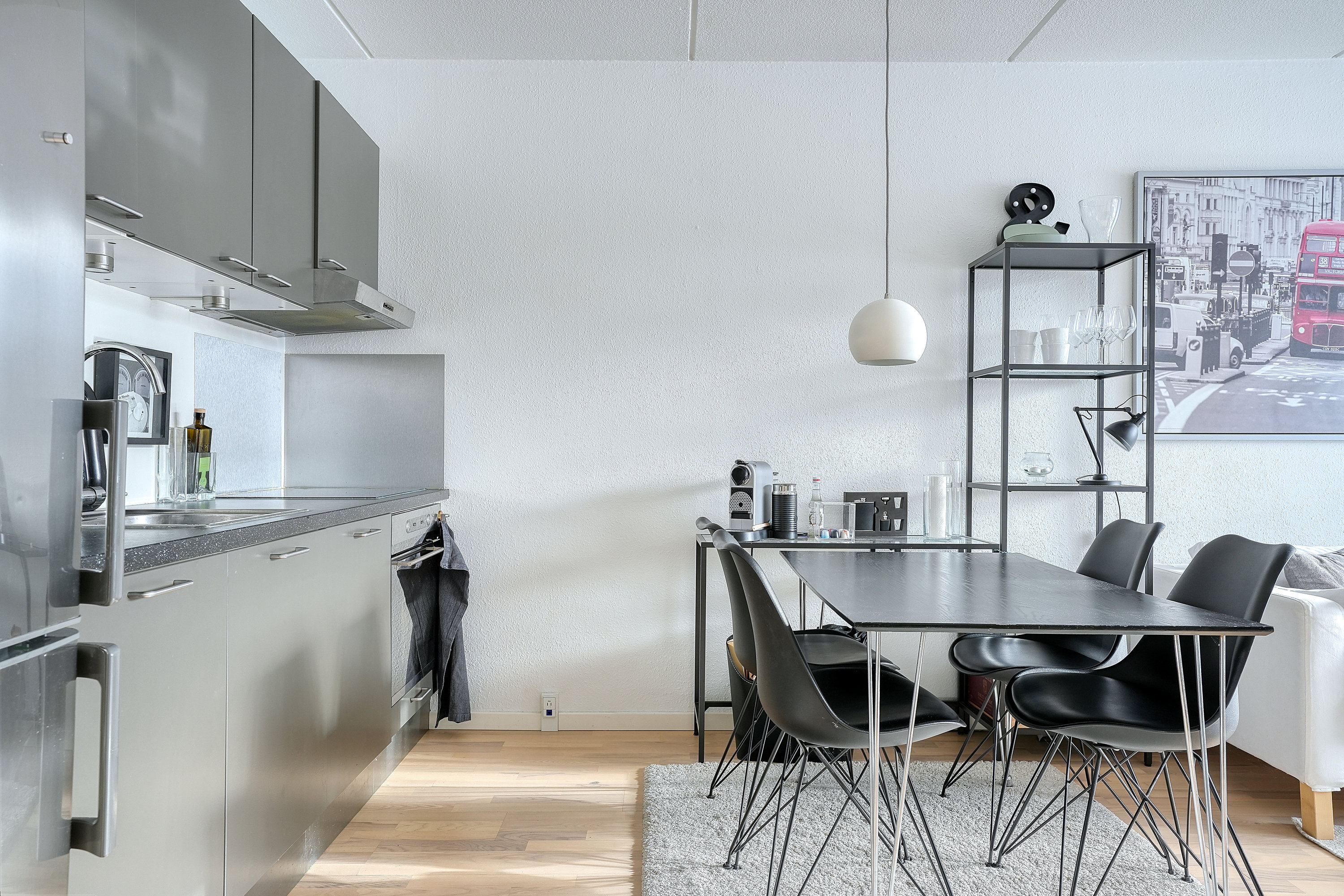 Fremhævet køkken billede i fuldskærmstilstand. Billede af Teglgårdsvej 645, st.. tv., 3050 Humlebæk