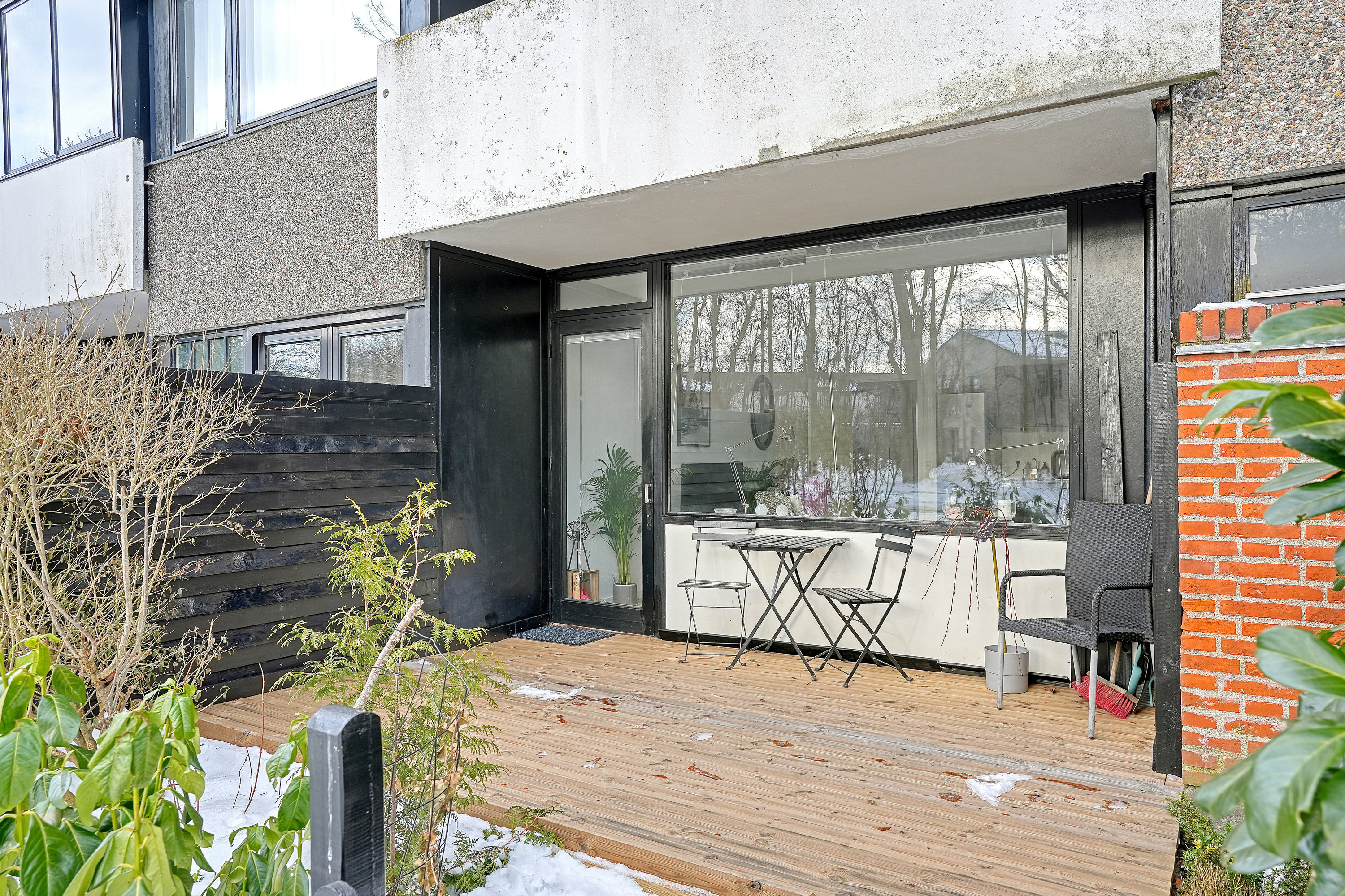 Fremhævet terrasse billede i fuldskærmstilstand. Billede af Teglgårdsvej 645, st.. tv., 3050 Humlebæk