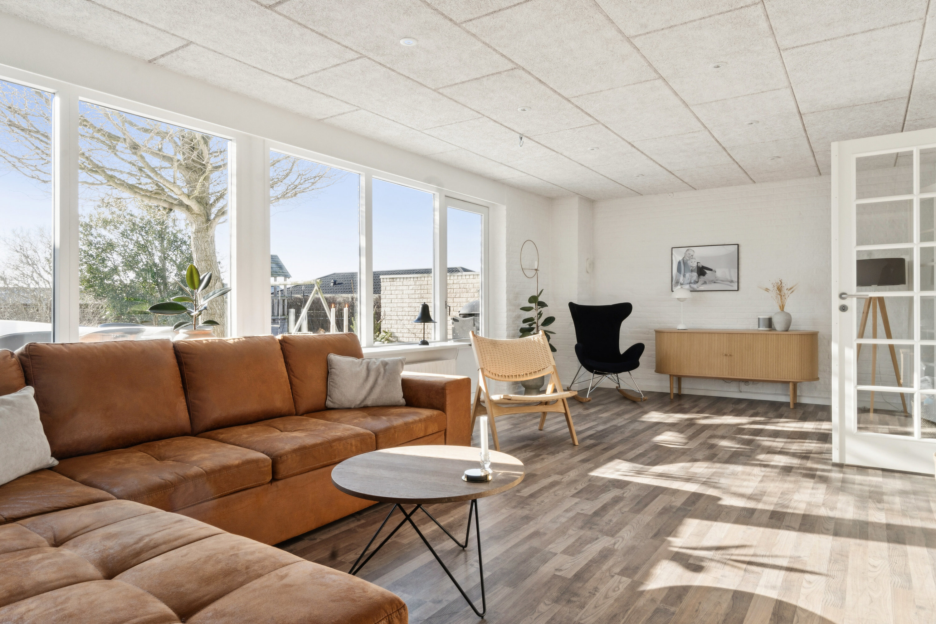 Fremhævet stue billede i fuldskærmstilstand. Billede af Markvænget 25, Tingstrup, 7700 Thisted