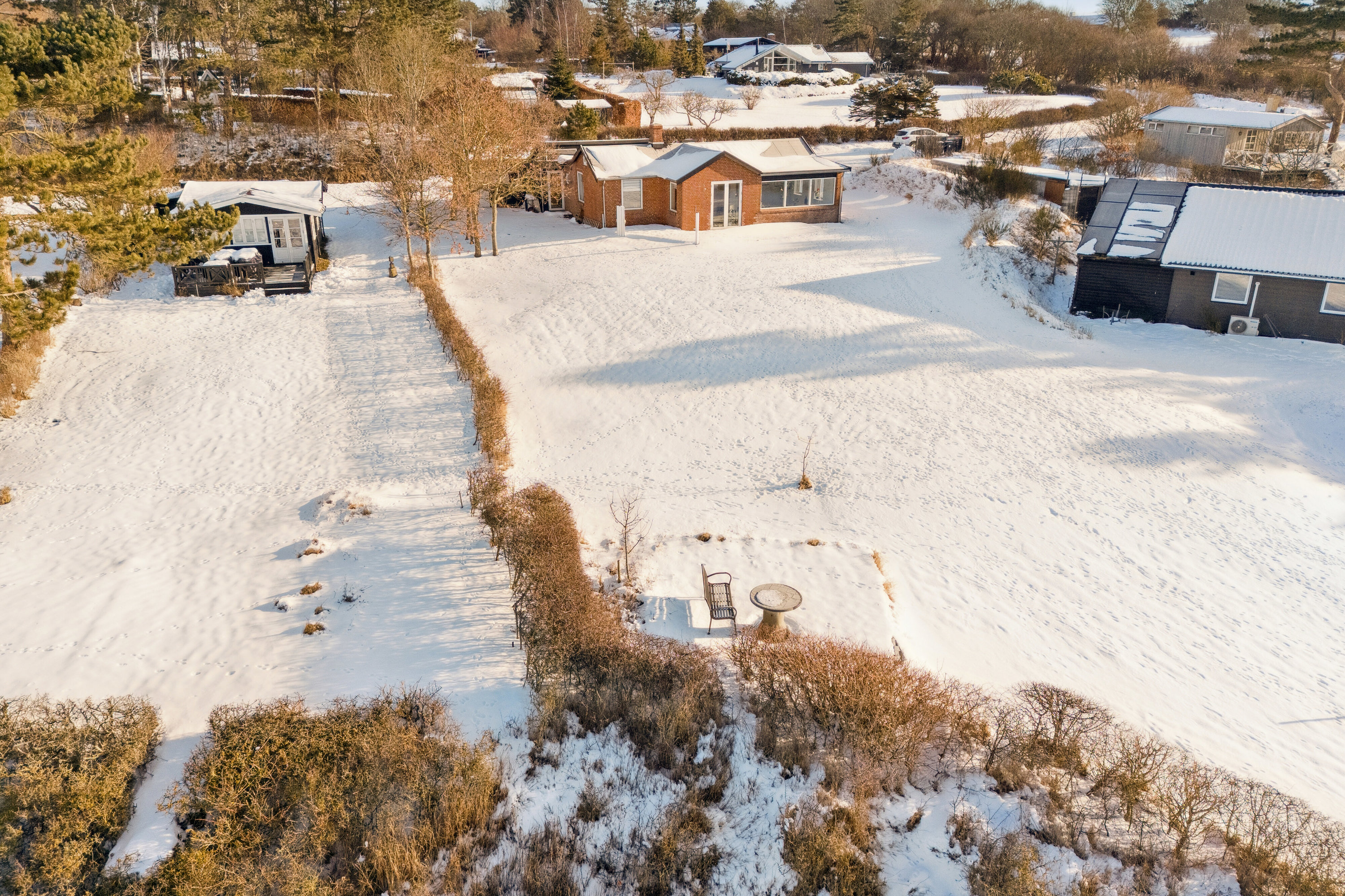 Fremhævet luftfoto billede i fuldskærmstilstand. Billede af Sydvej 5B, 4400 Kalundborg