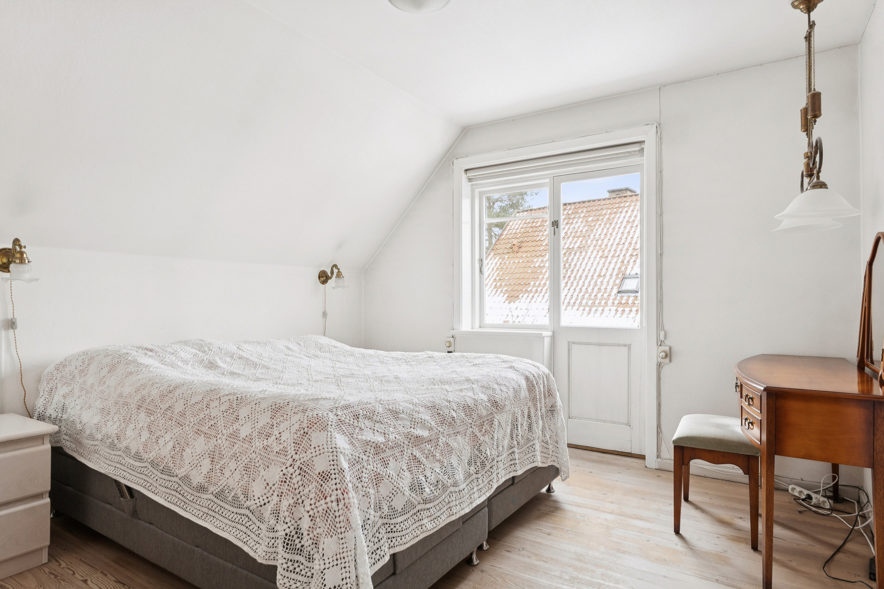 Fremhævet soveværelse billede i fuldskærmstilstand. Billede af Lyngsøvej 35, 8600 Silkeborg