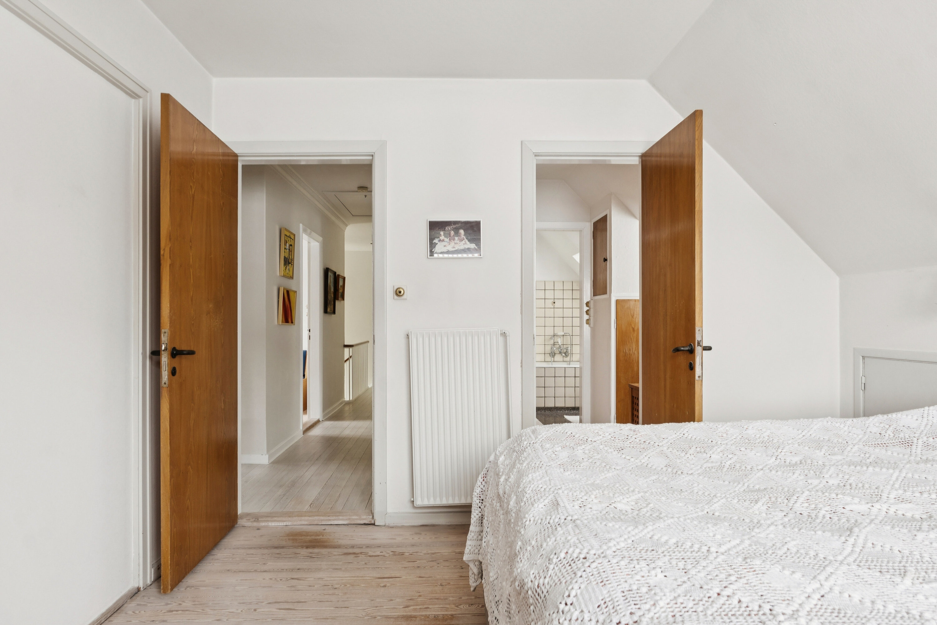 Fremhævet soveværelse billede i fuldskærmstilstand. Billede af Lyngsøvej 35, 8600 Silkeborg