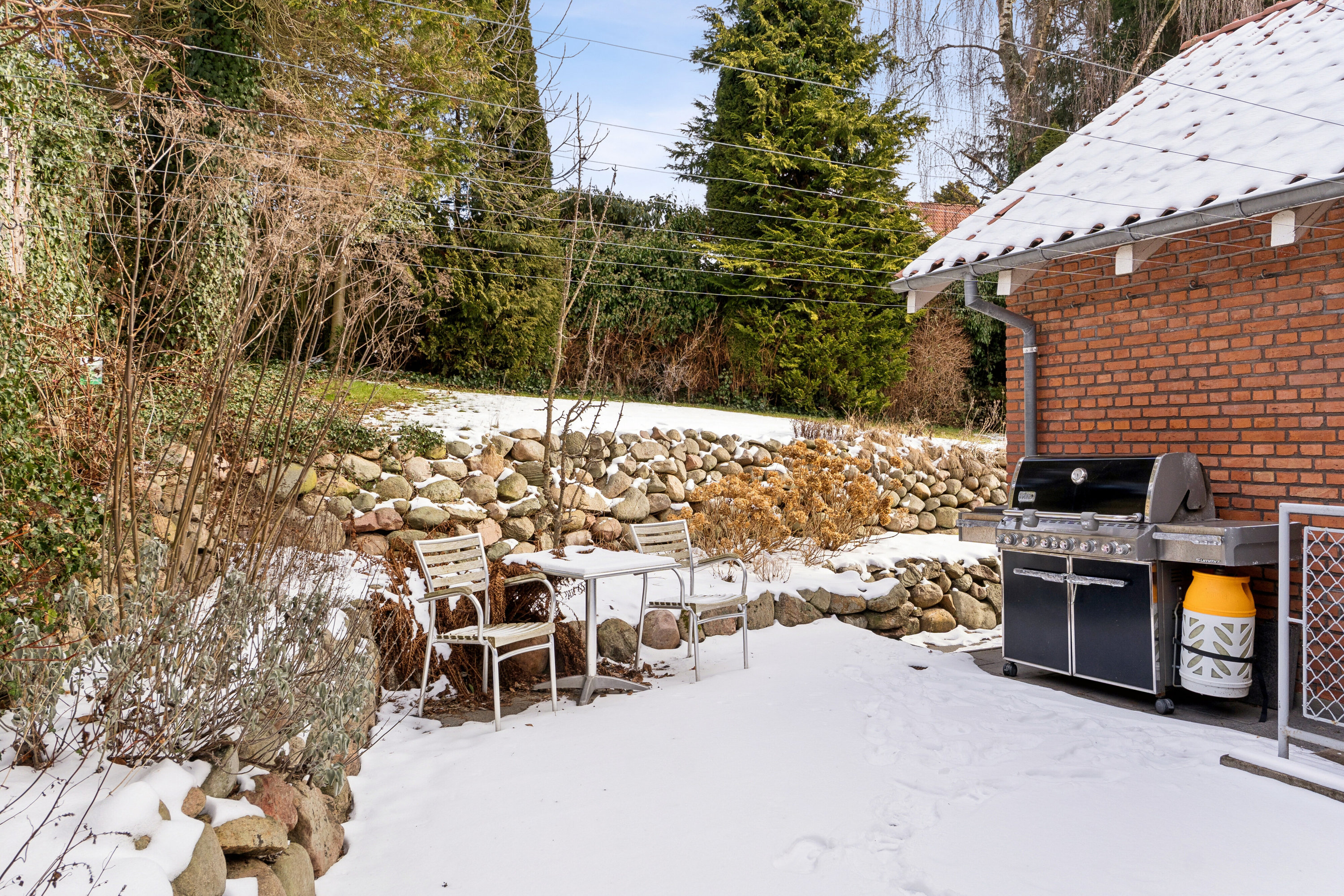 Fremhævet terrasse billede i fuldskærmstilstand. Billede af Lyngsøvej 35, 8600 Silkeborg