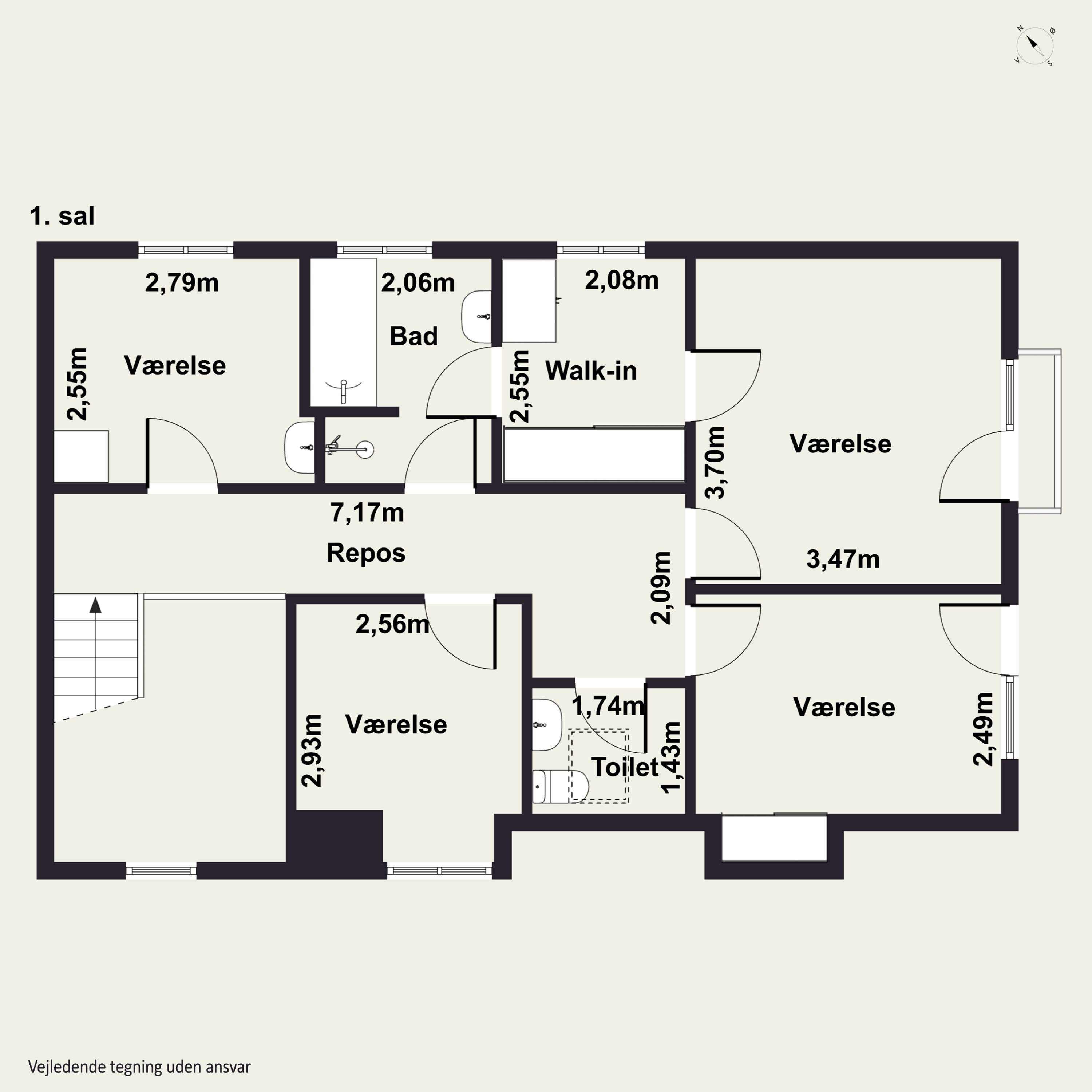 Plantegninger billede af Lyngsøvej 35, 8600 Silkeborg