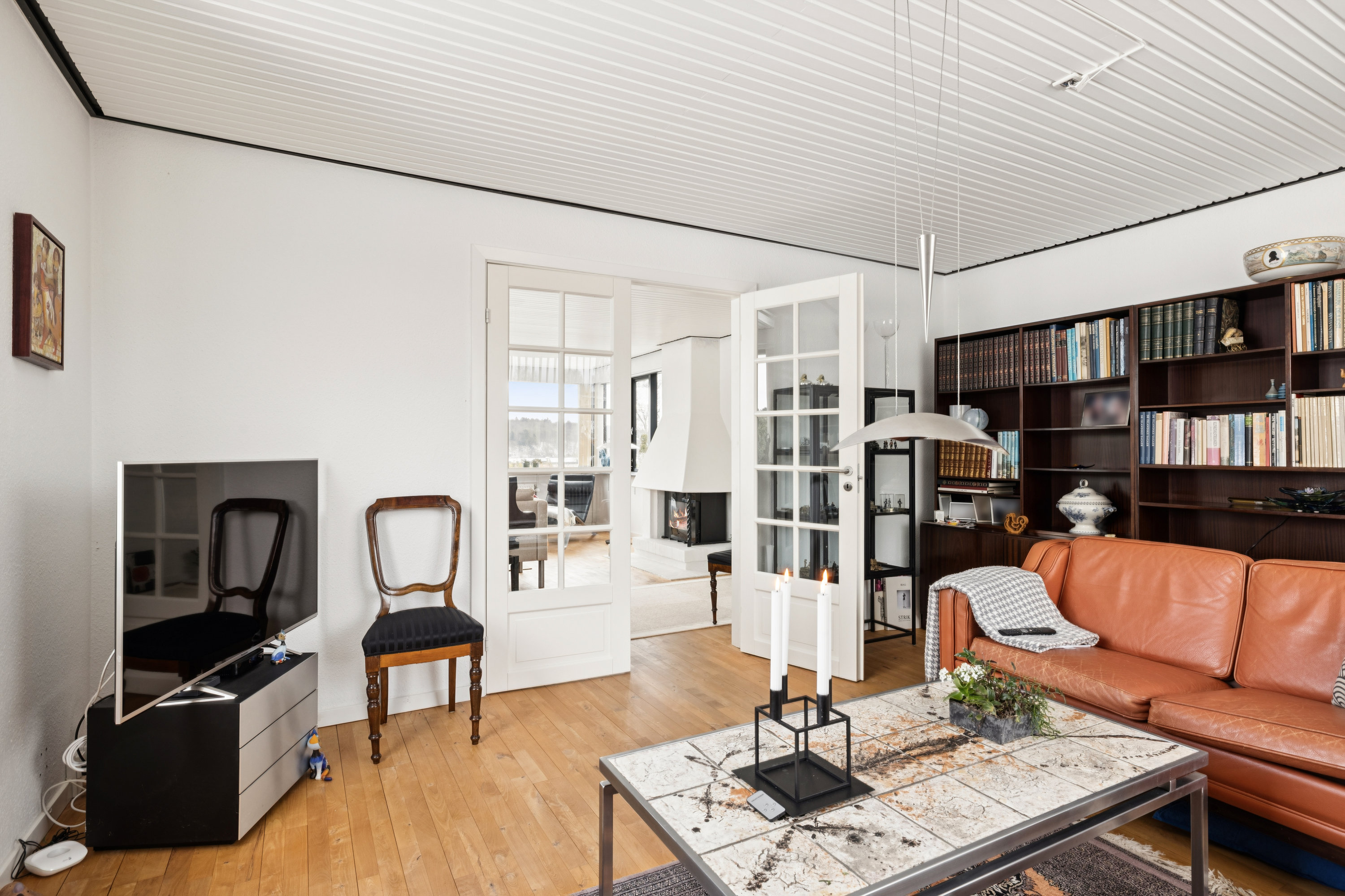 Fremhævet stue billede i fuldskærmstilstand. Billede af Arildsvej 6, 8800 Viborg