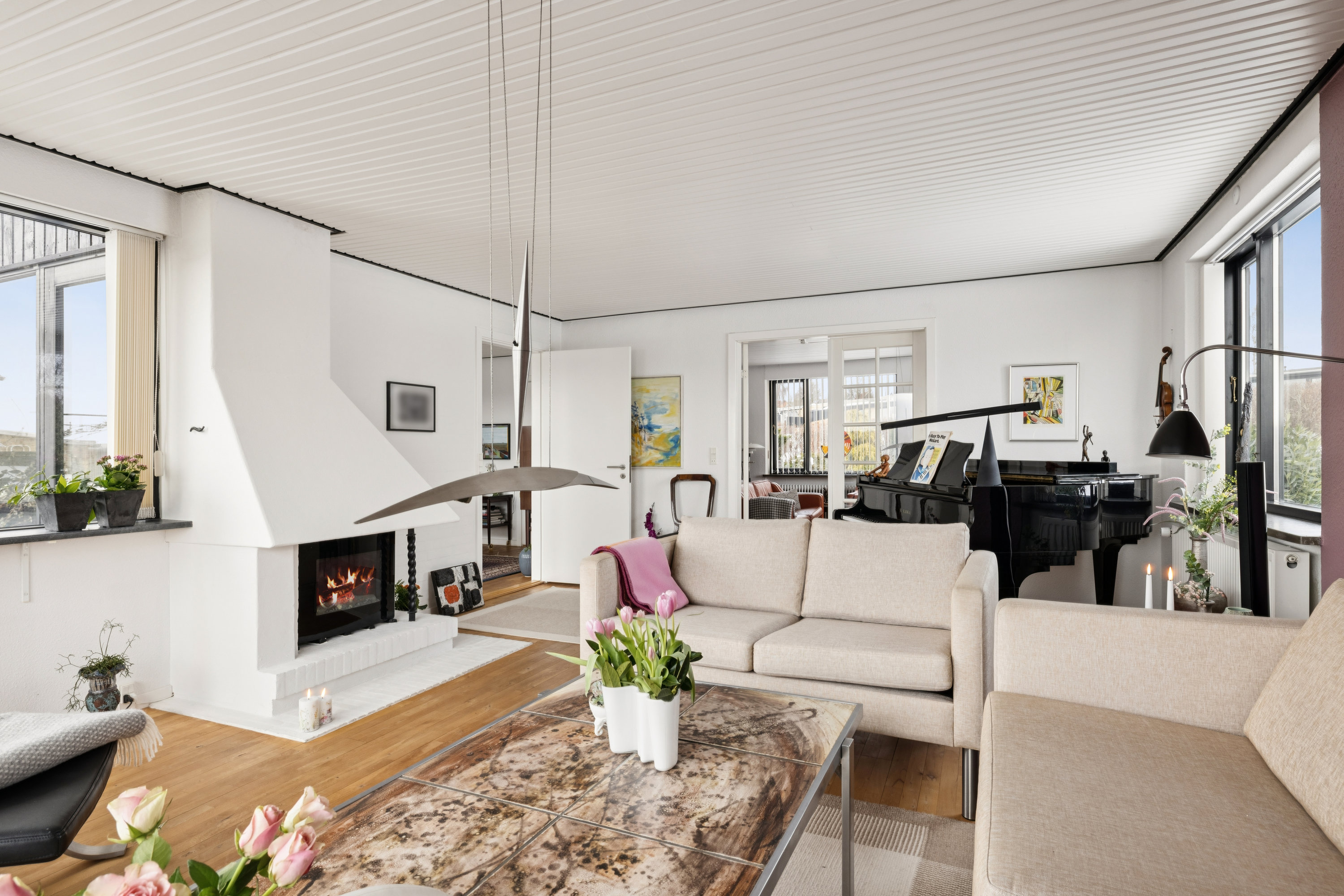 Fremhævet stue billede i fuldskærmstilstand. Billede af Arildsvej 6, 8800 Viborg