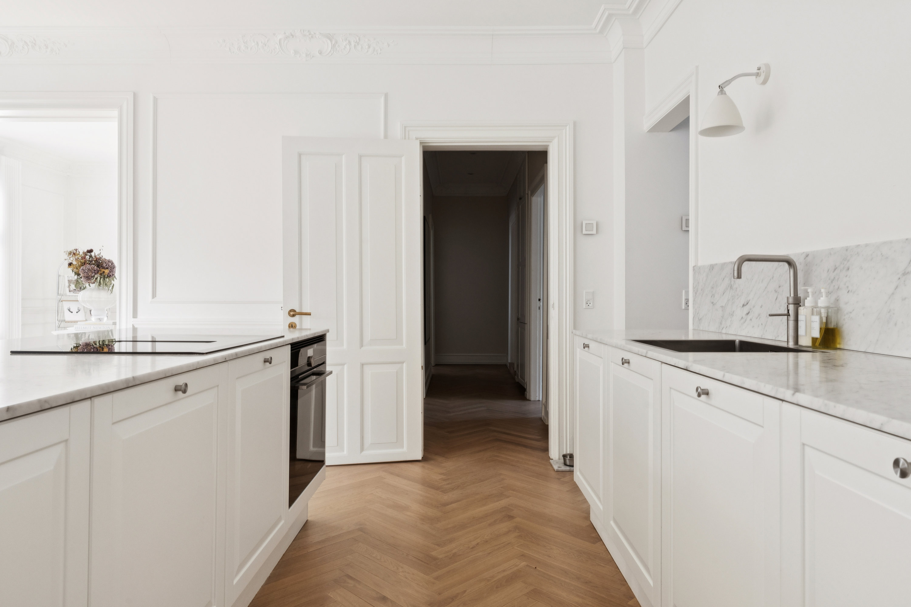 Fremhævet køkken billede i fuldskærmstilstand. Billede af Borgergade 2, 2. th., 9000 Aalborg