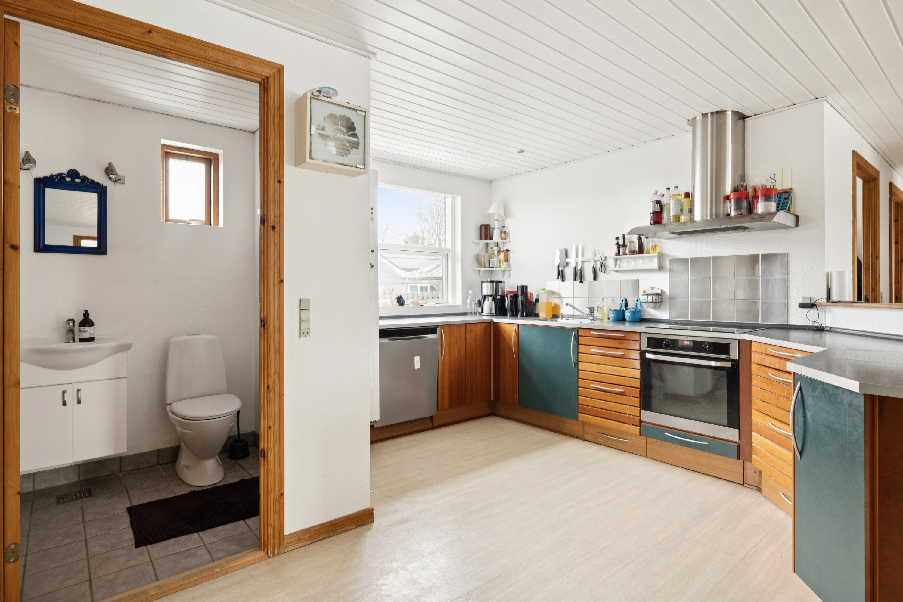 Fremhævet køkken billede i fuldskærmstilstand. Billede af Rahbechsvej 18, Sparkær, 8800 Viborg