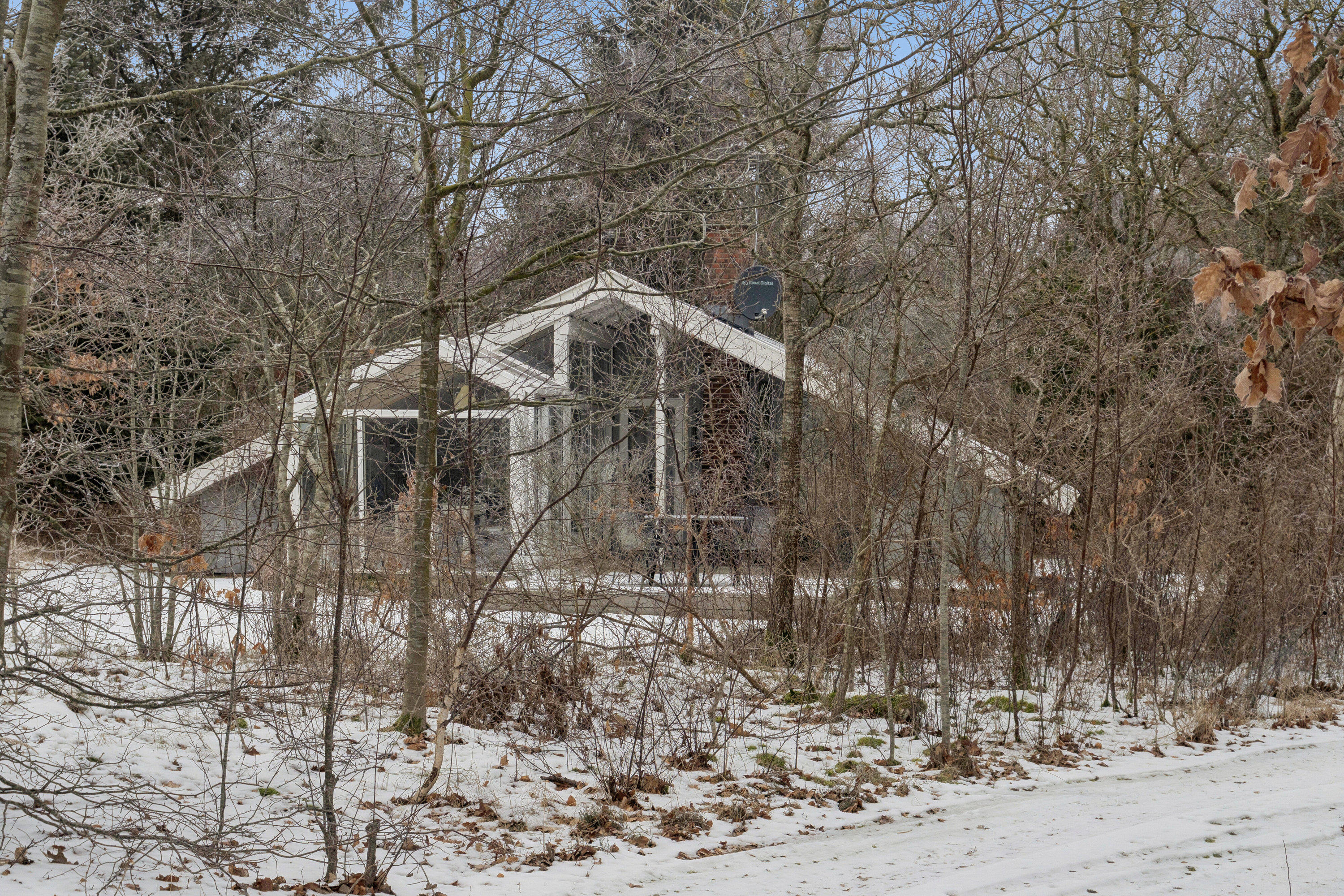 Fremhævet set fra vejen billede i fuldskærmstilstand. Billede af Vagtelvej 20, Draget, 7760 Hurup Thy