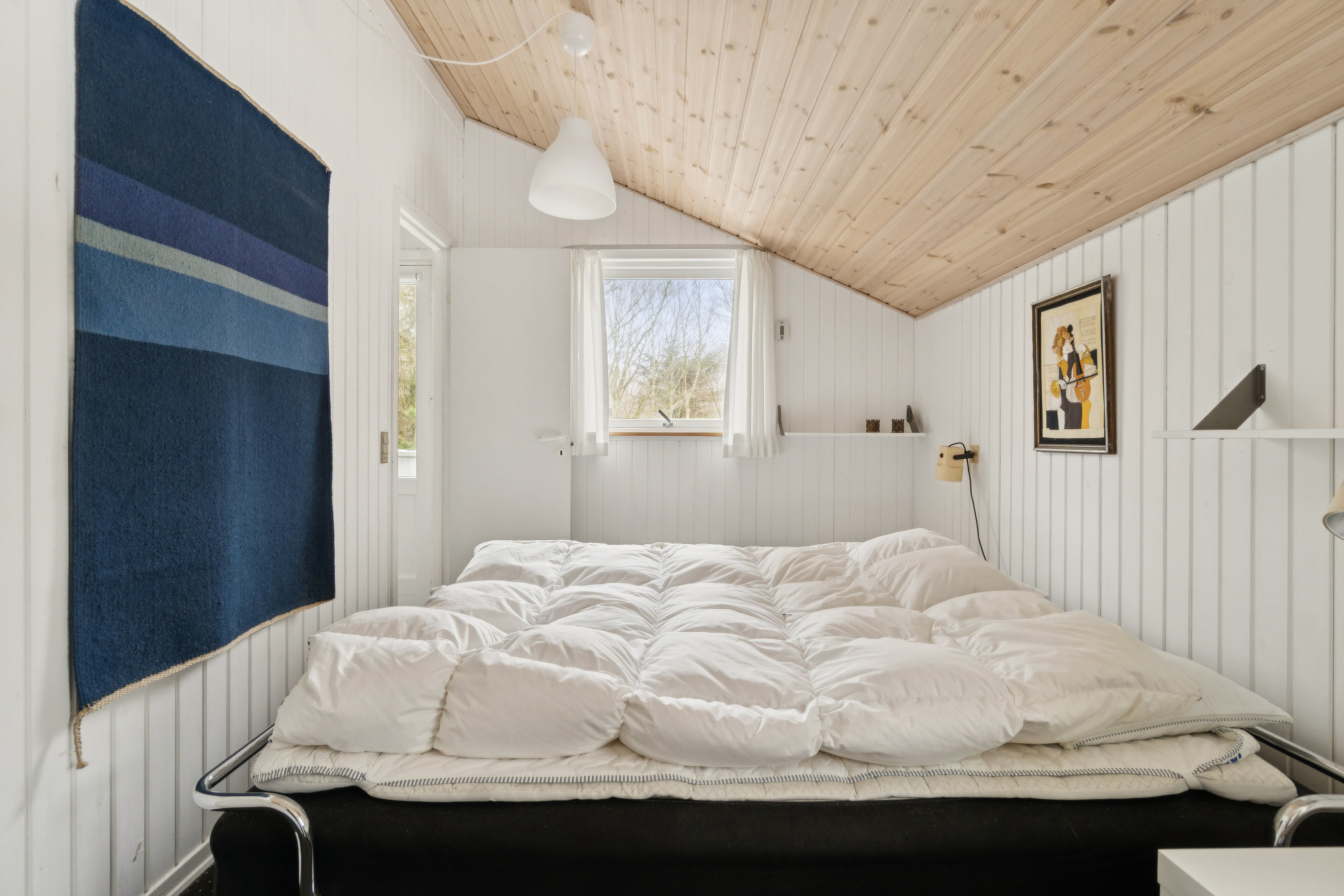 Fremhævet soveværelse billede i fuldskærmstilstand. Billede af Vagtelvej 20, Draget, 7760 Hurup Thy